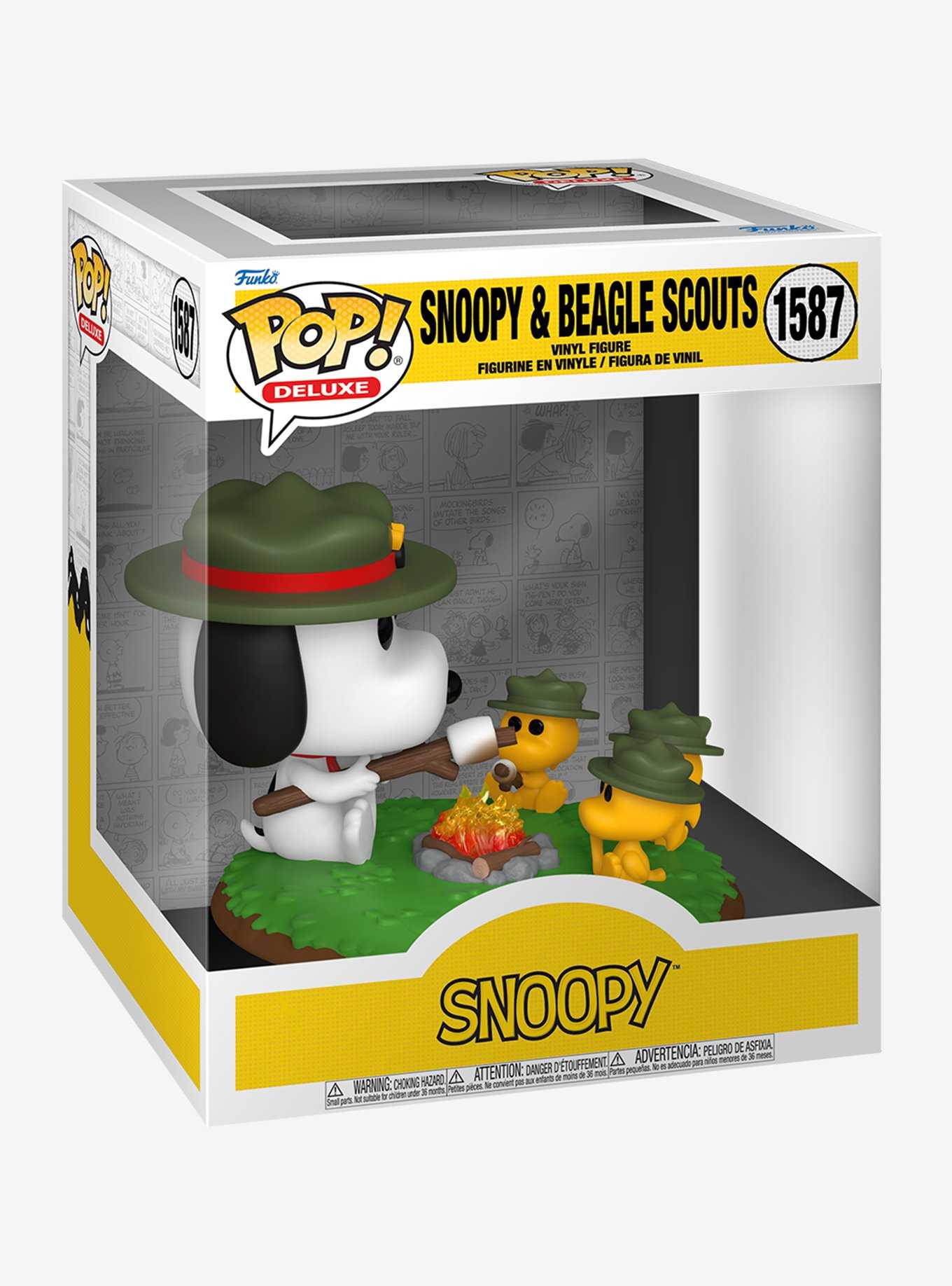 Funko Peanuts Pop! Deluxe Snoopy & Beagle Scouts Vinyl Figure, , hi-res