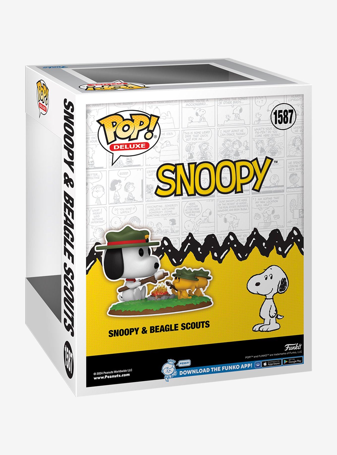 Funko Peanuts Pop! Deluxe Snoopy & Beagle Scouts Vinyl Figure, , alternate