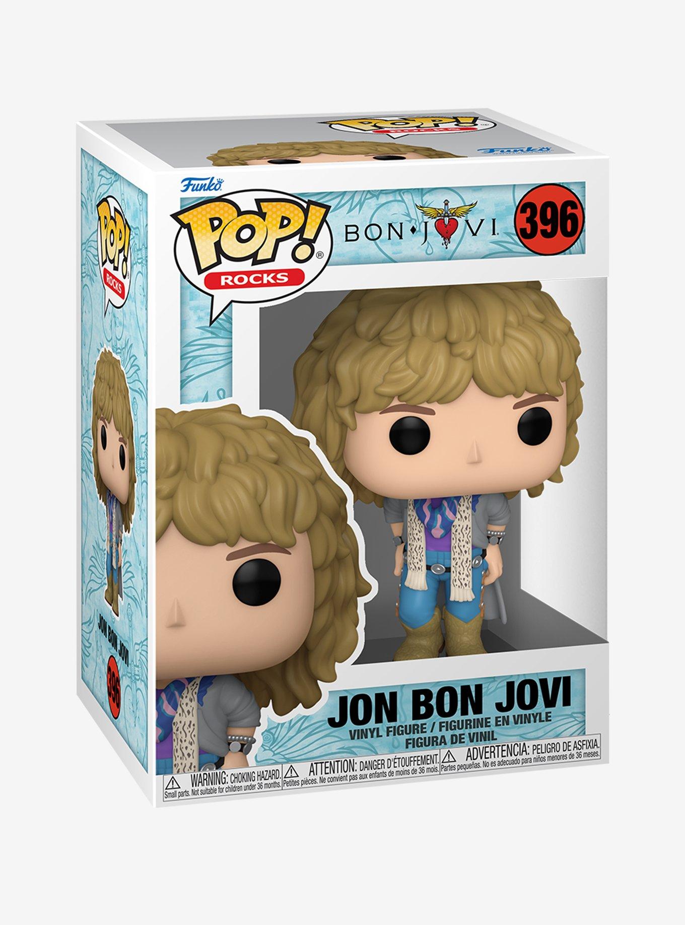 Funko Bon Jovi Pop! Rocks Jon Bon Jovi Vinyl Figure, , alternate