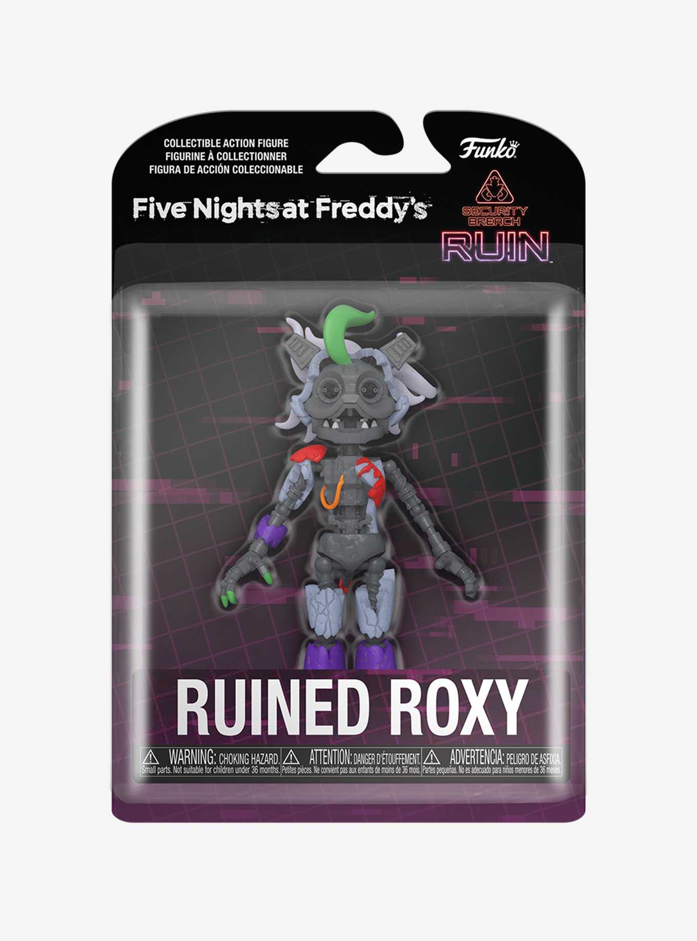 Funko Five Nights At Freddy’s: Security Breach Ruined Roxy Action Figure, , hi-res