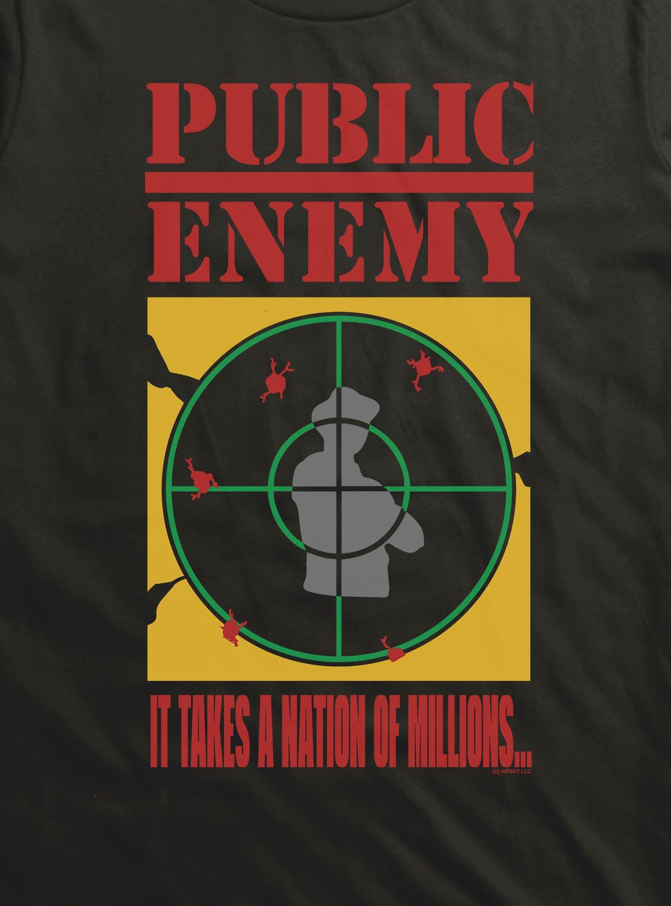 Public Enemy Takes A Nation Of Millions T-Shirt, , hi-res
