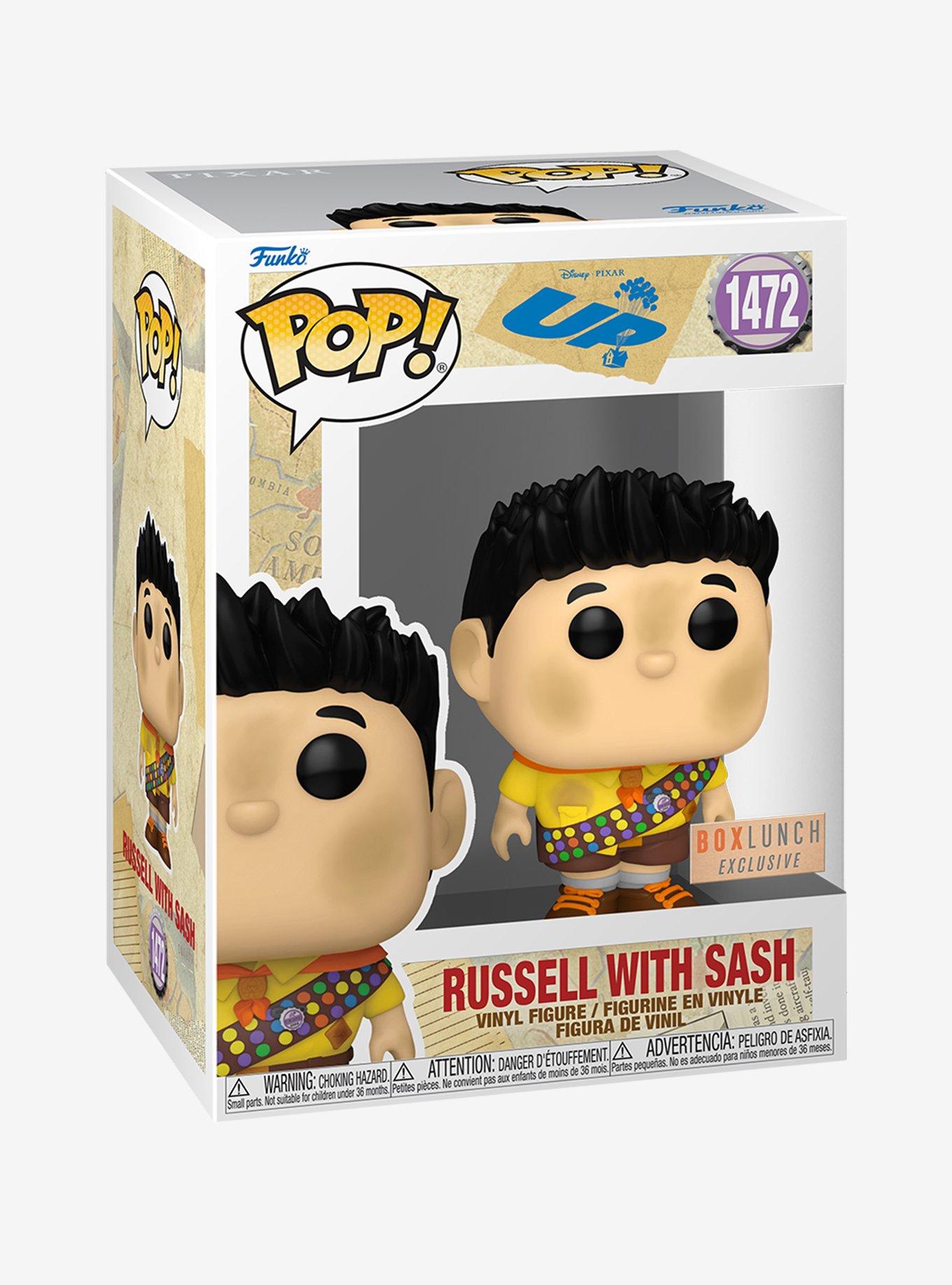 Funko Pop! Disney Pixar Up Russell with Sash Vinyl Figure — BoxLunch Exclusive, , hi-res
