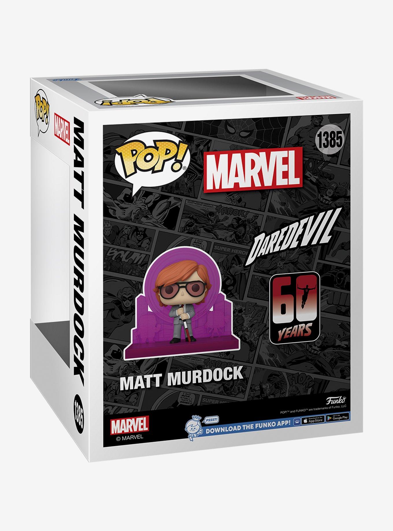 Funko Pop! Marvel Daredevil 60th Anniversary Matt Murdock Vinyl Figure, , alternate