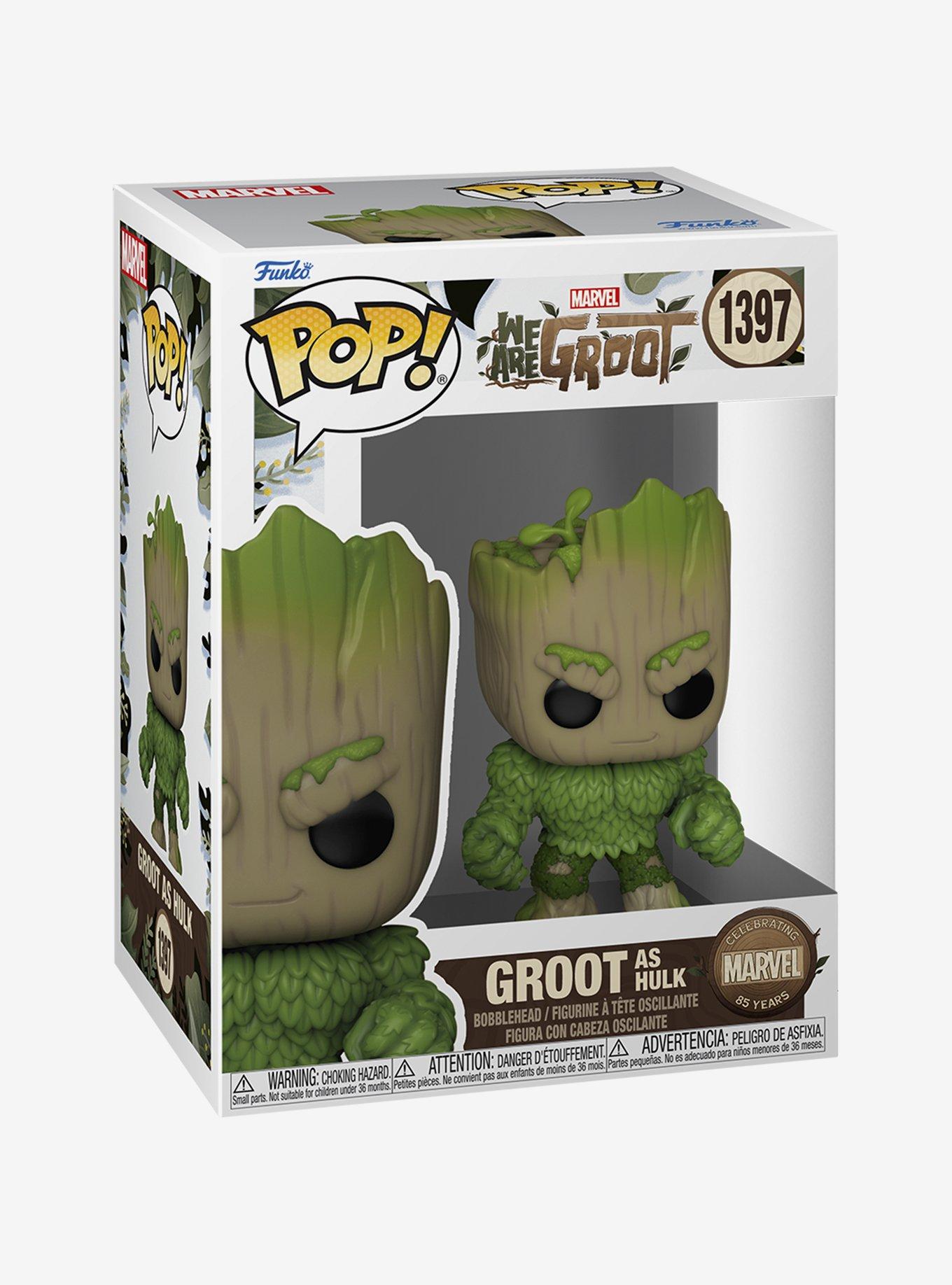 Funko Pop! Marvel 85th Anniversary We Are Groot Groot as Hulk Vinyl Bobblehead Figure