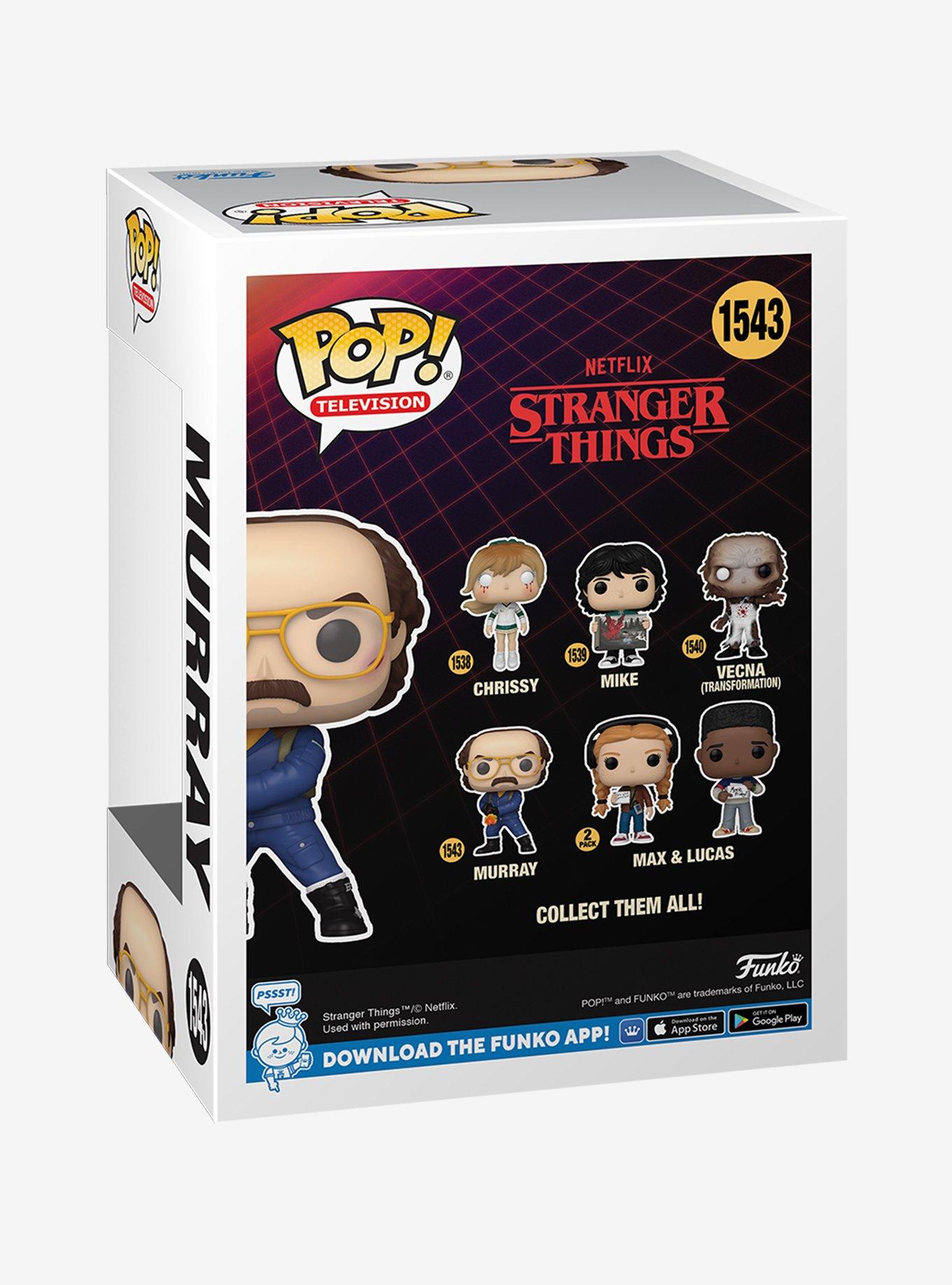 Funko Pop! Television Stranger Things Murray Vinyl Figure, , alternate