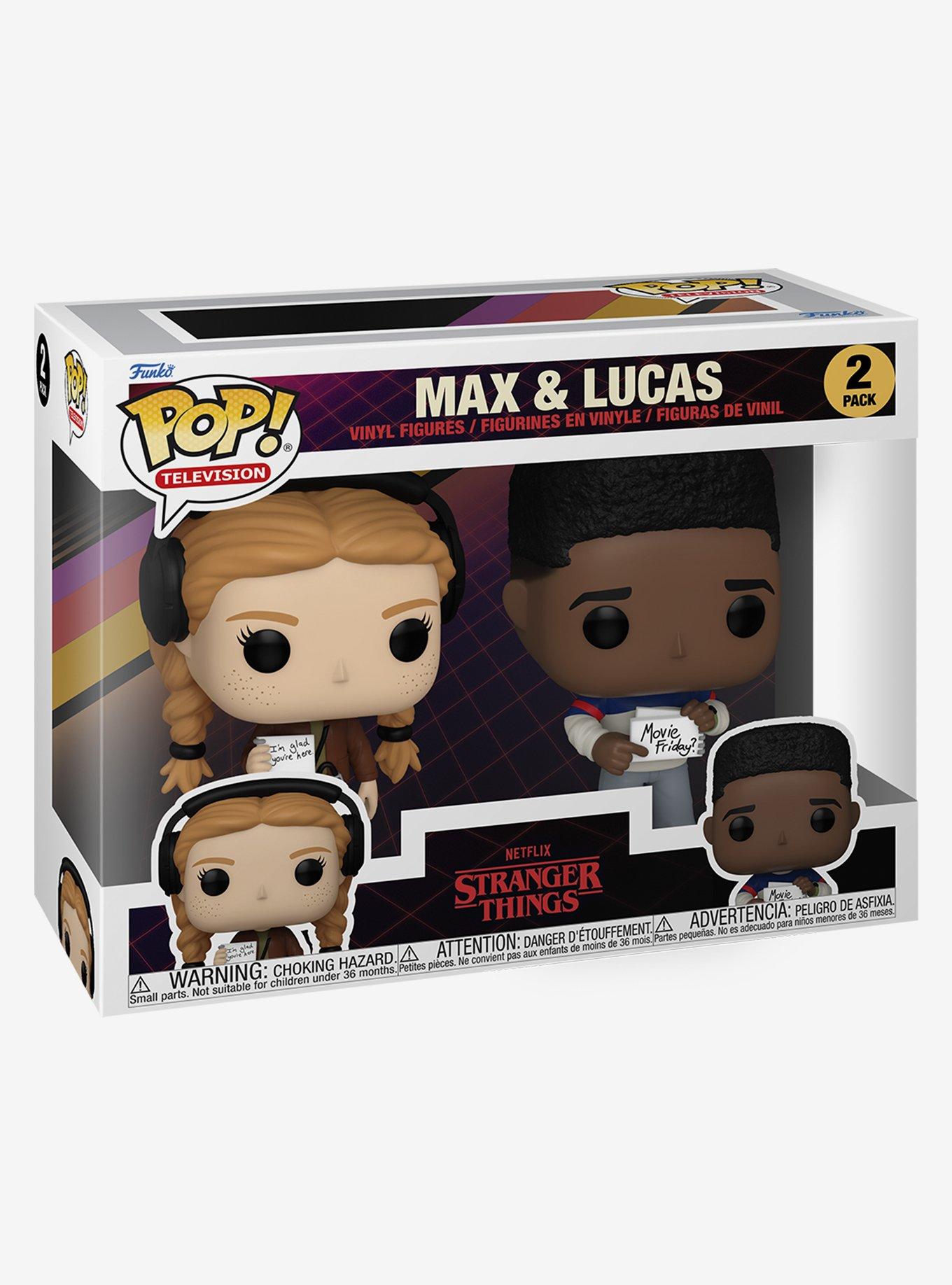 Funko Pop! Television Stranger Things Max & Lucas Vinyl Figure Set