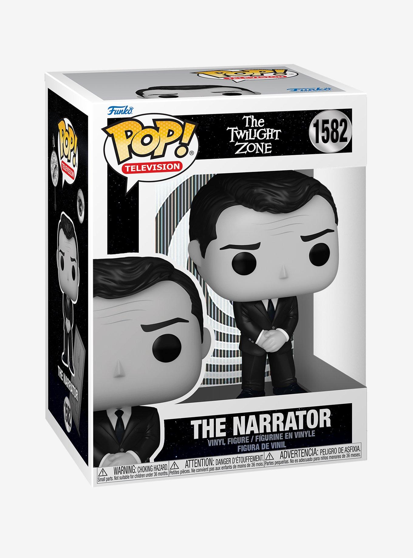 Funko Pop! Television The Twilight Zone The Narrator Vinyl Figure, , alternate