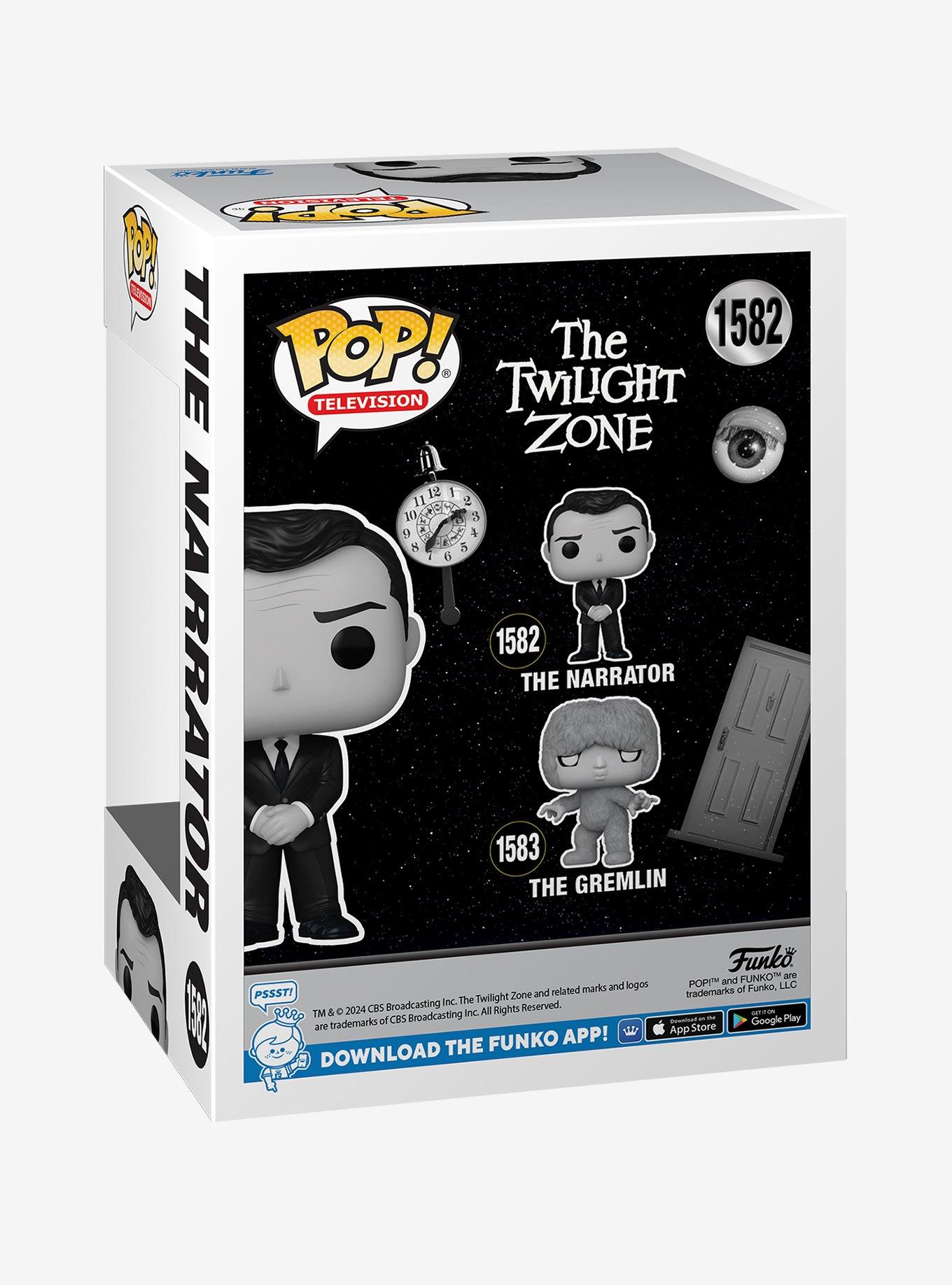 Funko Pop! Television The Twilight Zone The Narrator Vinyl Figure, , alternate