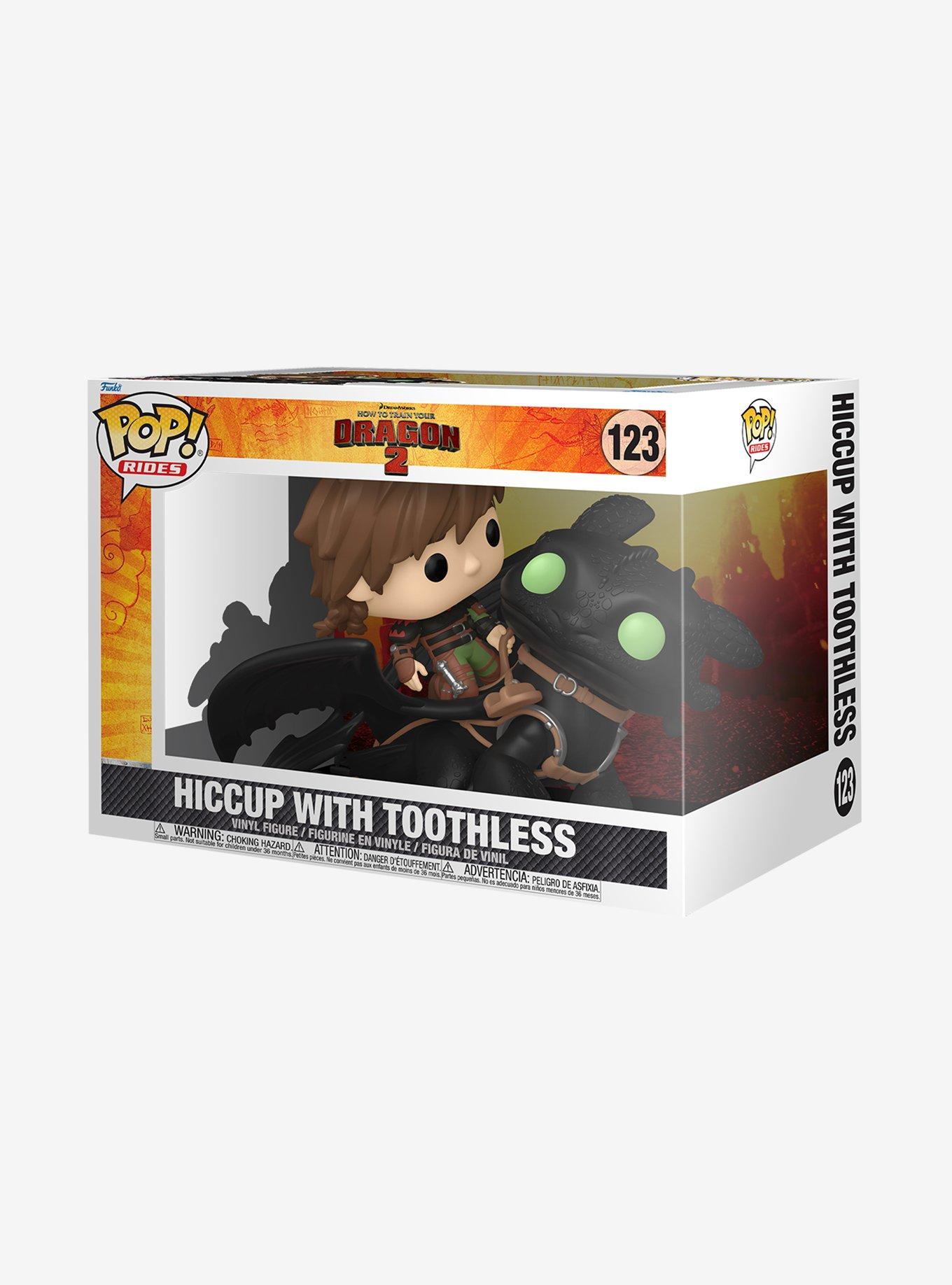 Funko Pop! Rides DreamWorks How to Train Your Dragon 2 Hiccup with Toothless Vinyl Figure, , hi-res