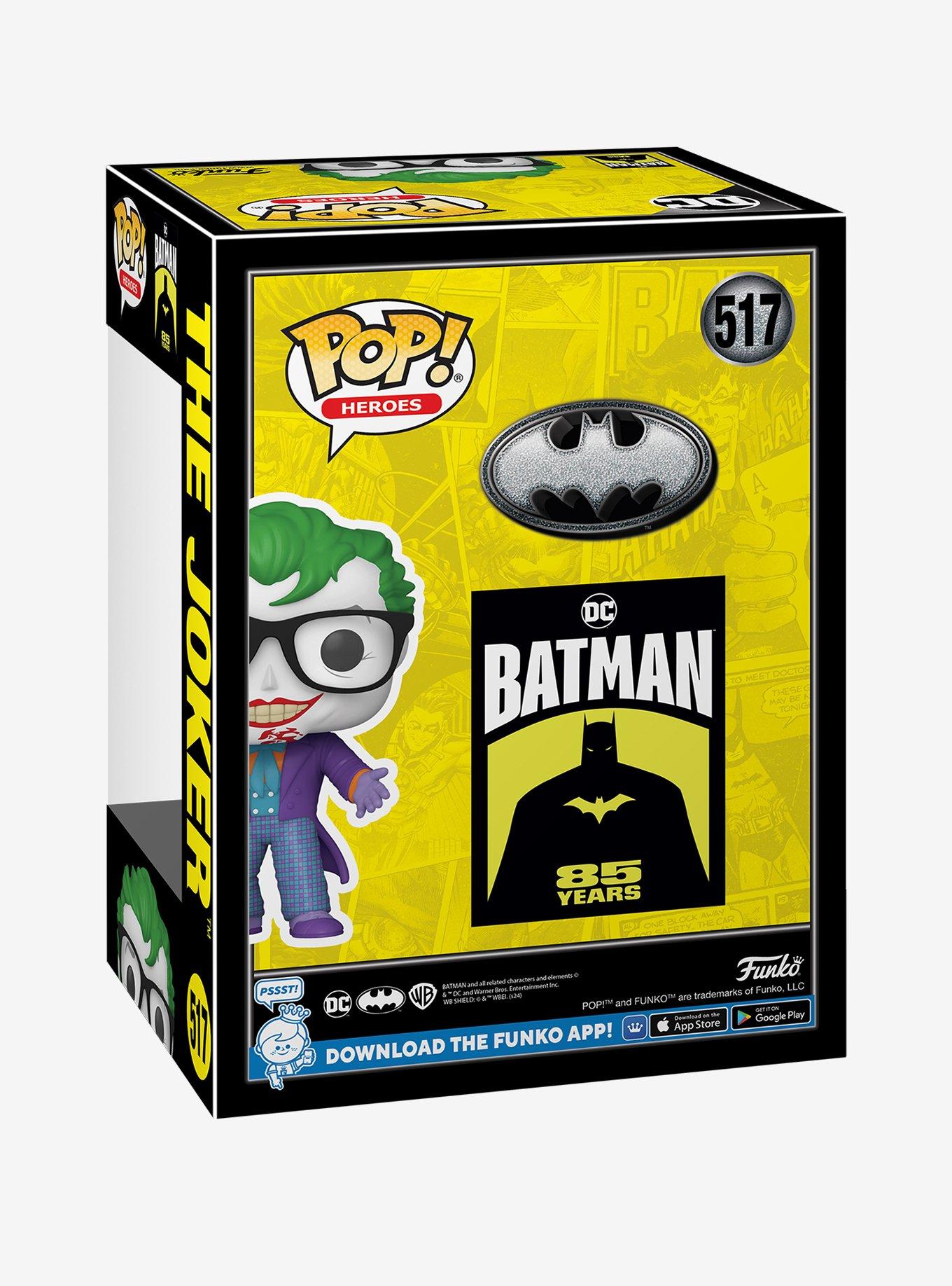 Funko Pop! Heroes DC Comics Batman (1989) The Joker Vinyl Figure, , alternate