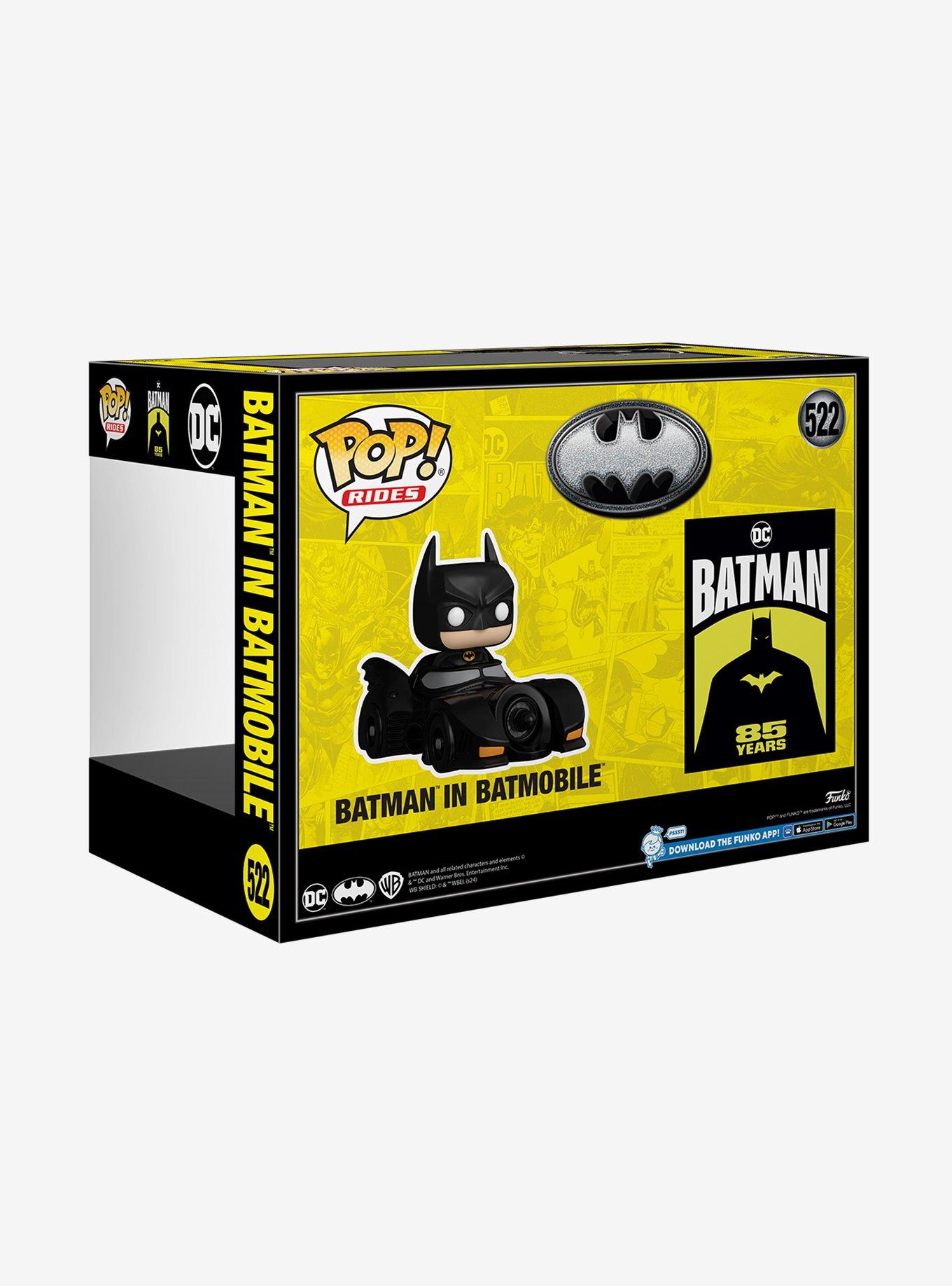 Funko Pop! Rides DC Comics Batman (1989) Batman in Batmobile Vinyl Figure, , alternate