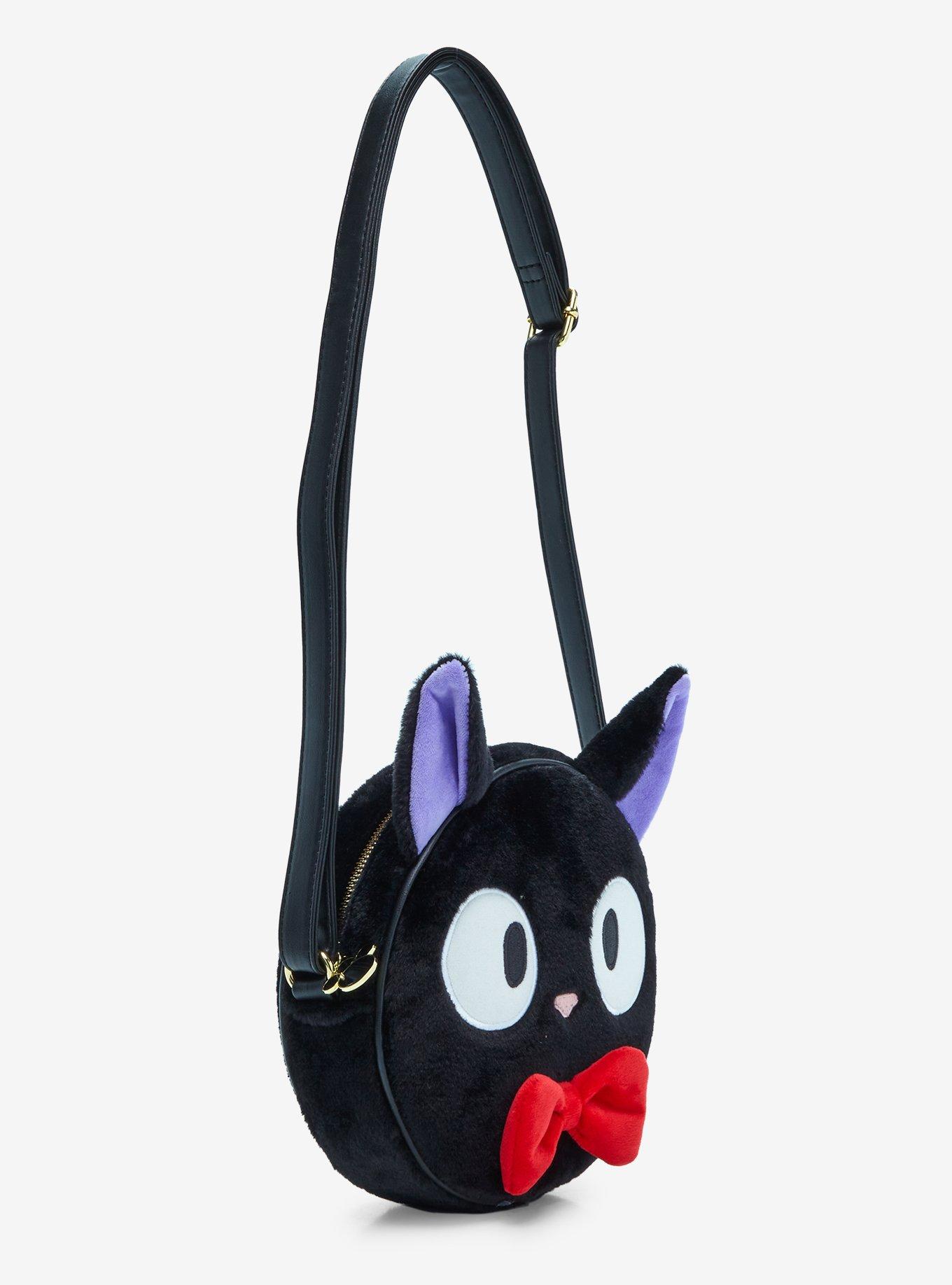 Studio Ghibli&reg; Kiki's Delivery Service Jiji Figural Crossbody Bag, , hi-res