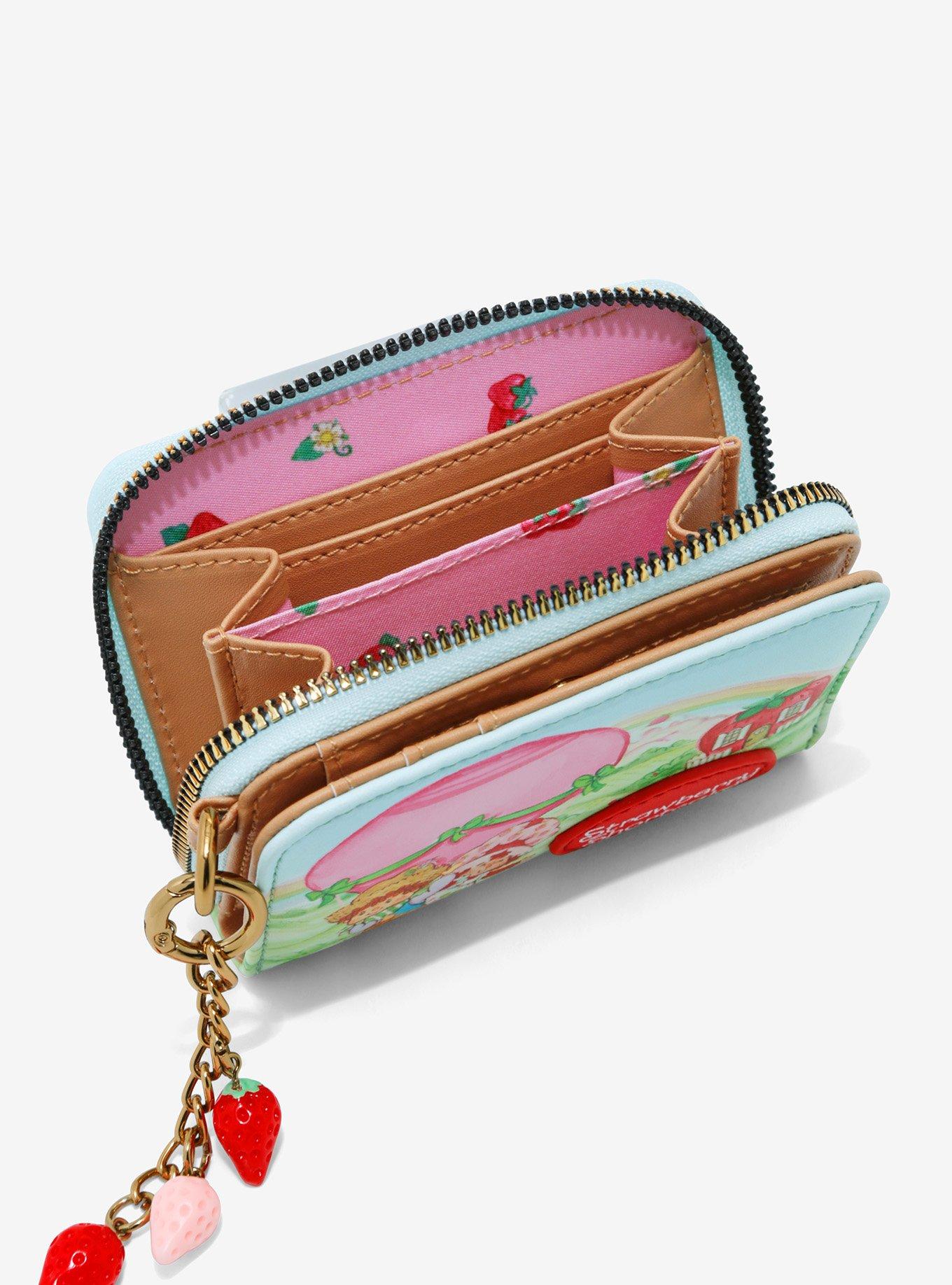 Strawberry Shortcake Characters Mini Zipper Wallet, , alternate