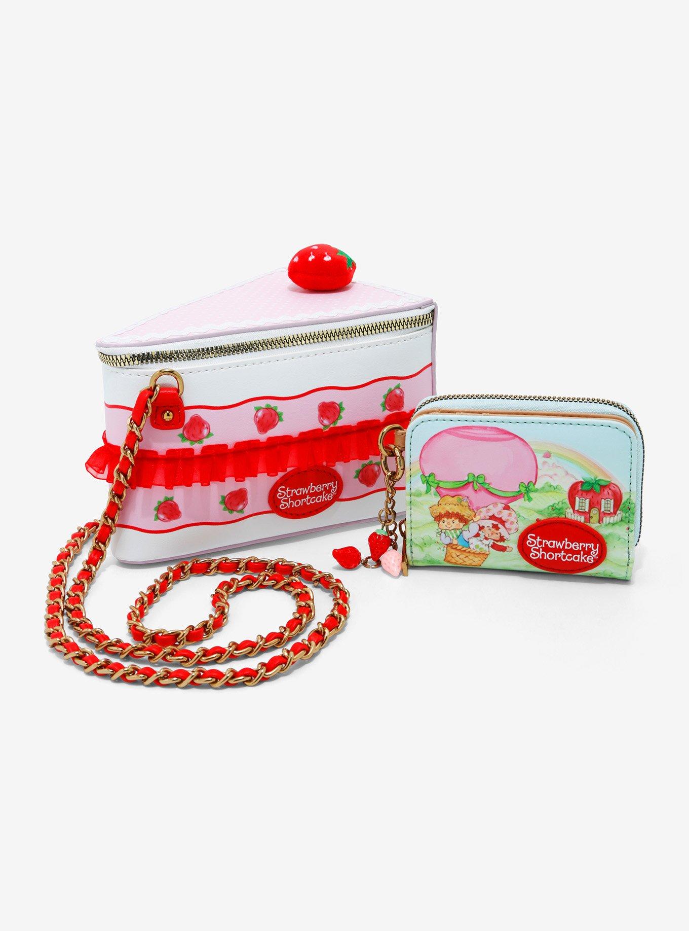 Strawberry Shortcake Characters Mini Zipper Wallet, , alternate