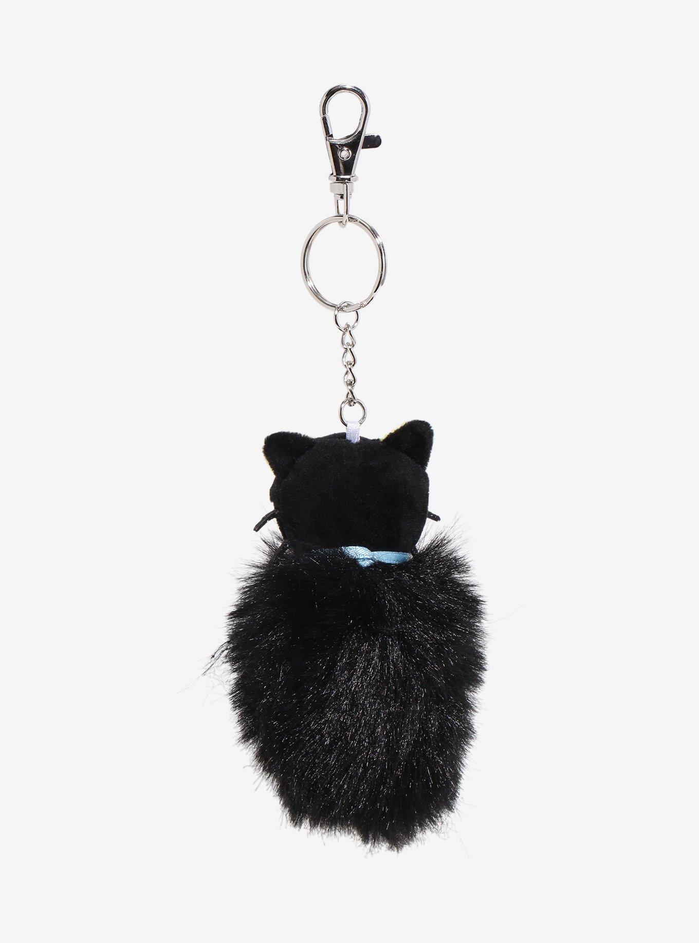 Chococat Fuzzy Tail Plush Key Chain, , alternate