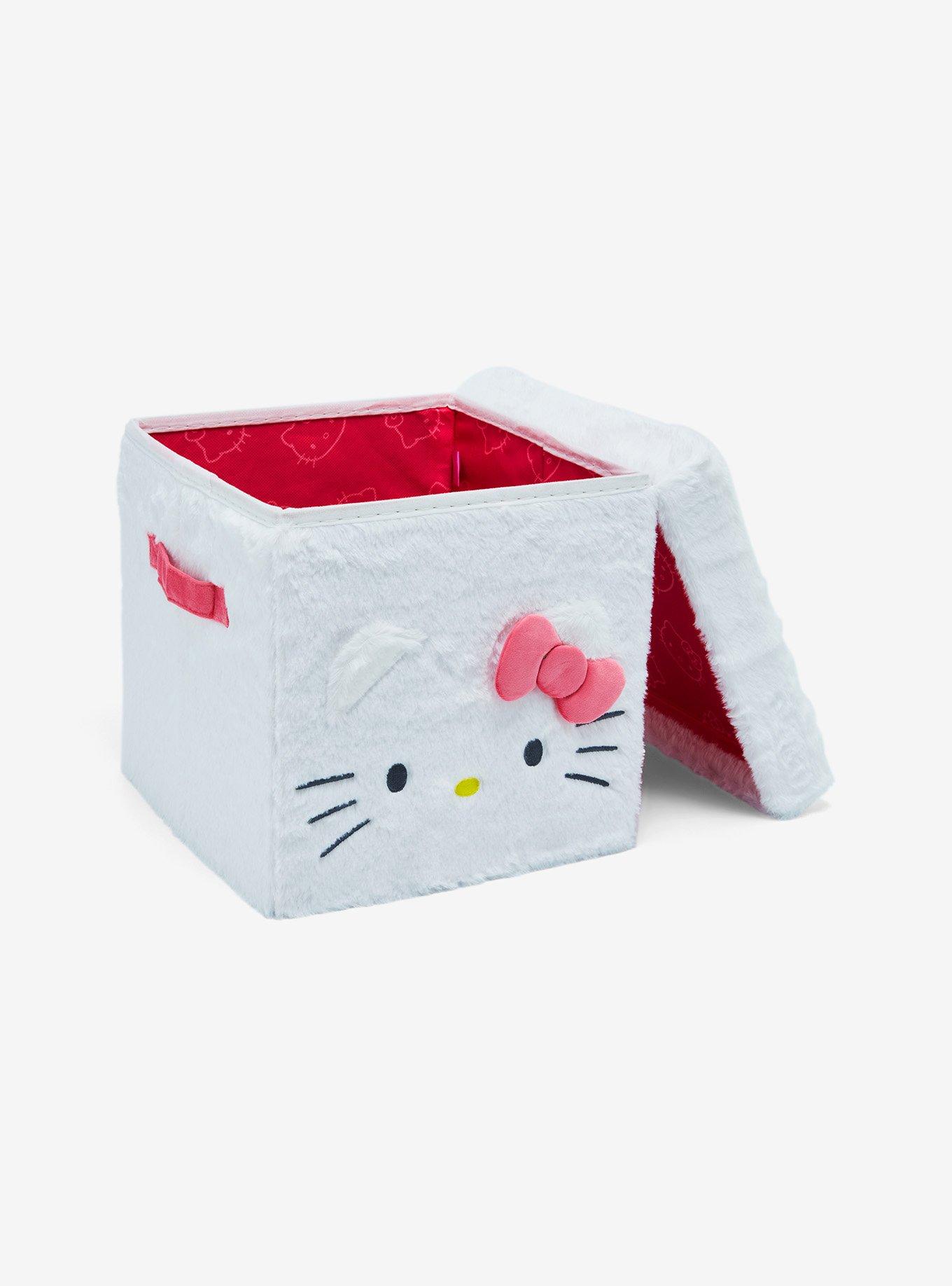 Hello Kitty Plush Storage Cube