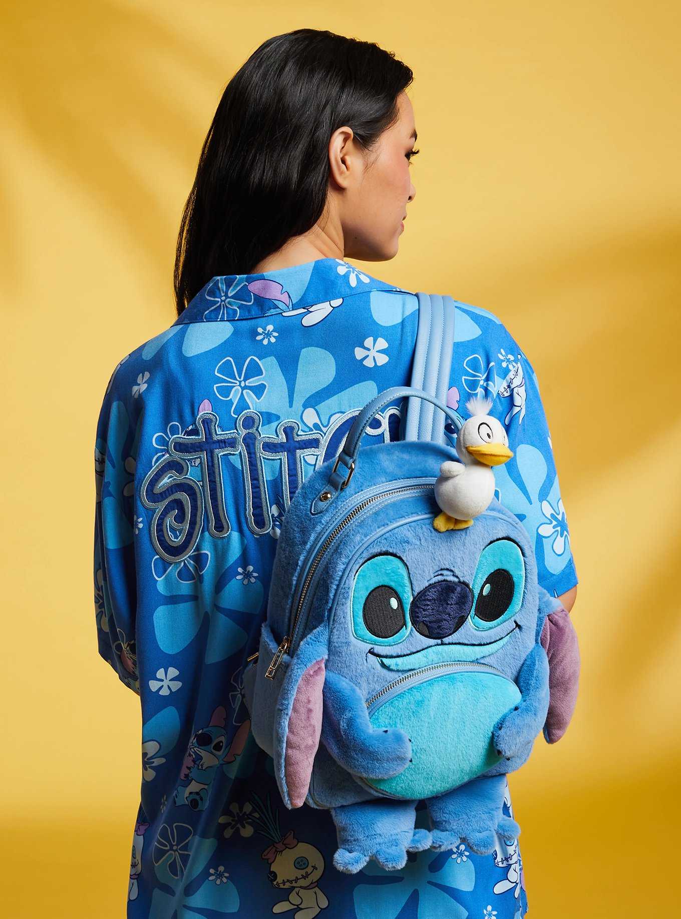 Our Universe Disney Lilo & Stitch Duckling Plush Mini Backpack — BoxLunch Exclusive, , hi-res