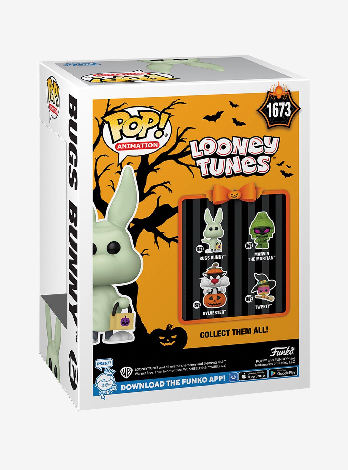Funko Pop! Animation Warner Bros. Looney Tunes Bugs Bunny Ghost Costume Vinyl Figure, , alternate