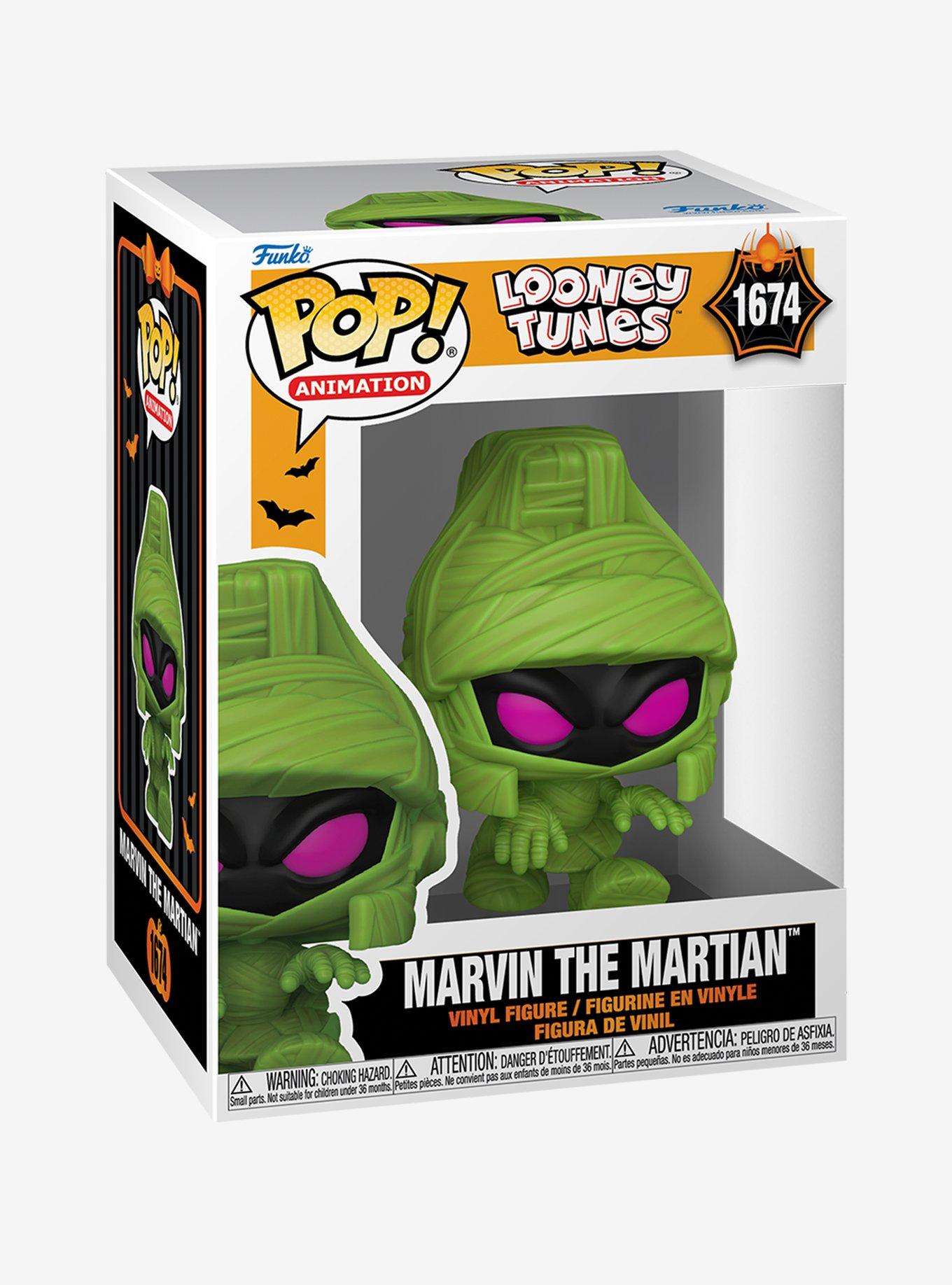 Funko Pop! Animation Warner Bros. Looney Tunes Marvin the Martian Mummy Costume Vinyl Figure, , alternate