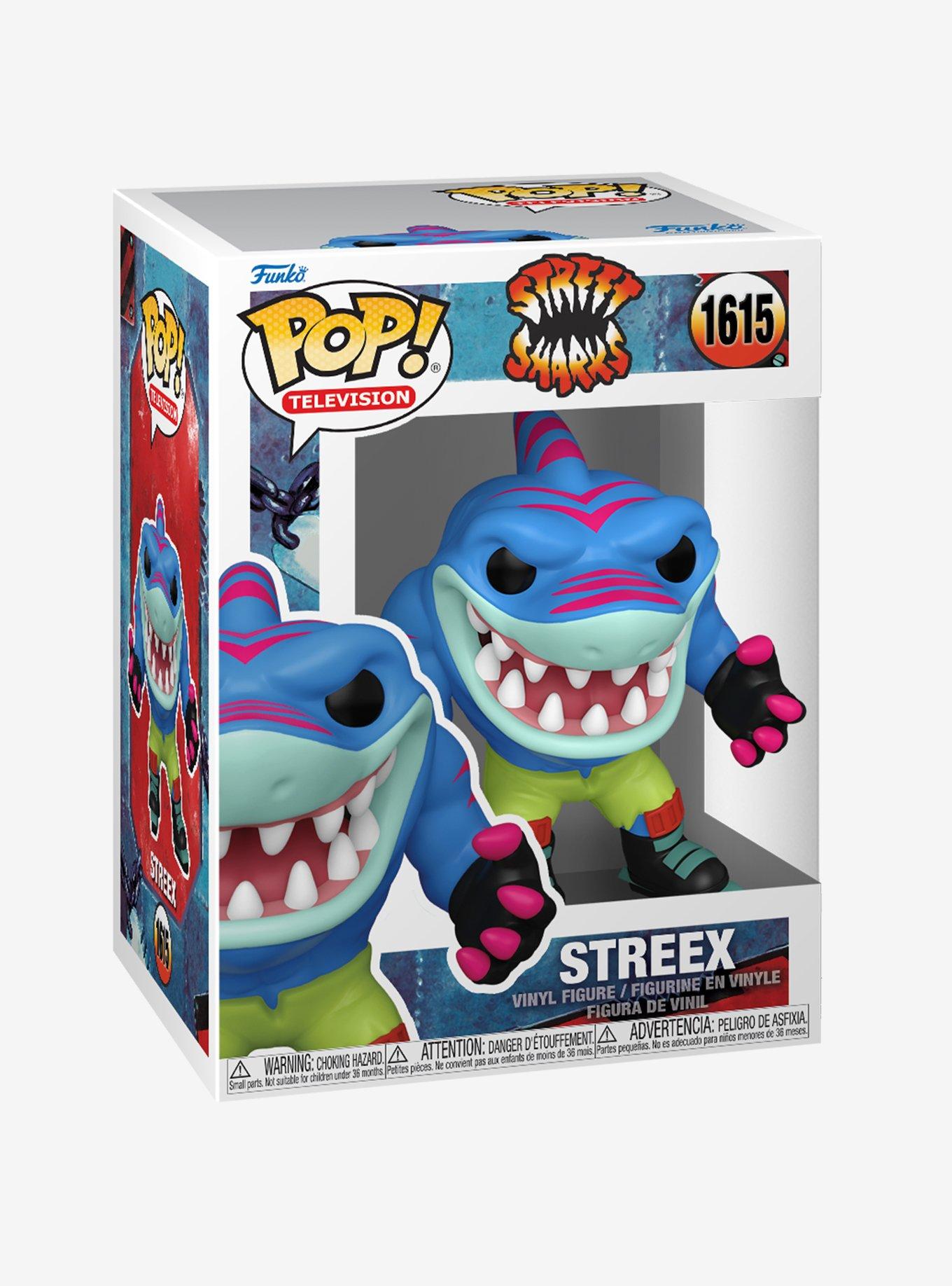 Funko Pop! Television Street Sharks Streex Vinyl Figure, , alternate