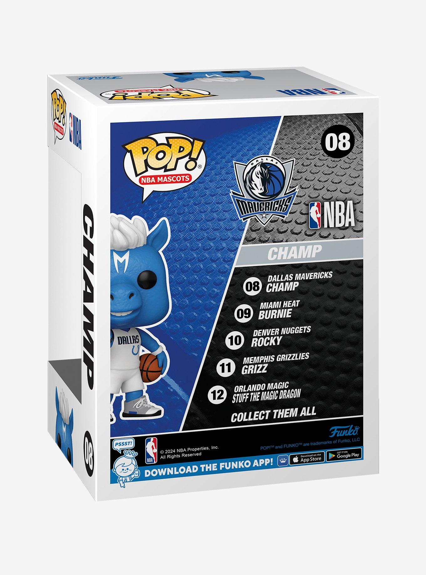 Funko Pop! NBA Mascots Dallas Mavericks Champ Vinyl Figure, , alternate