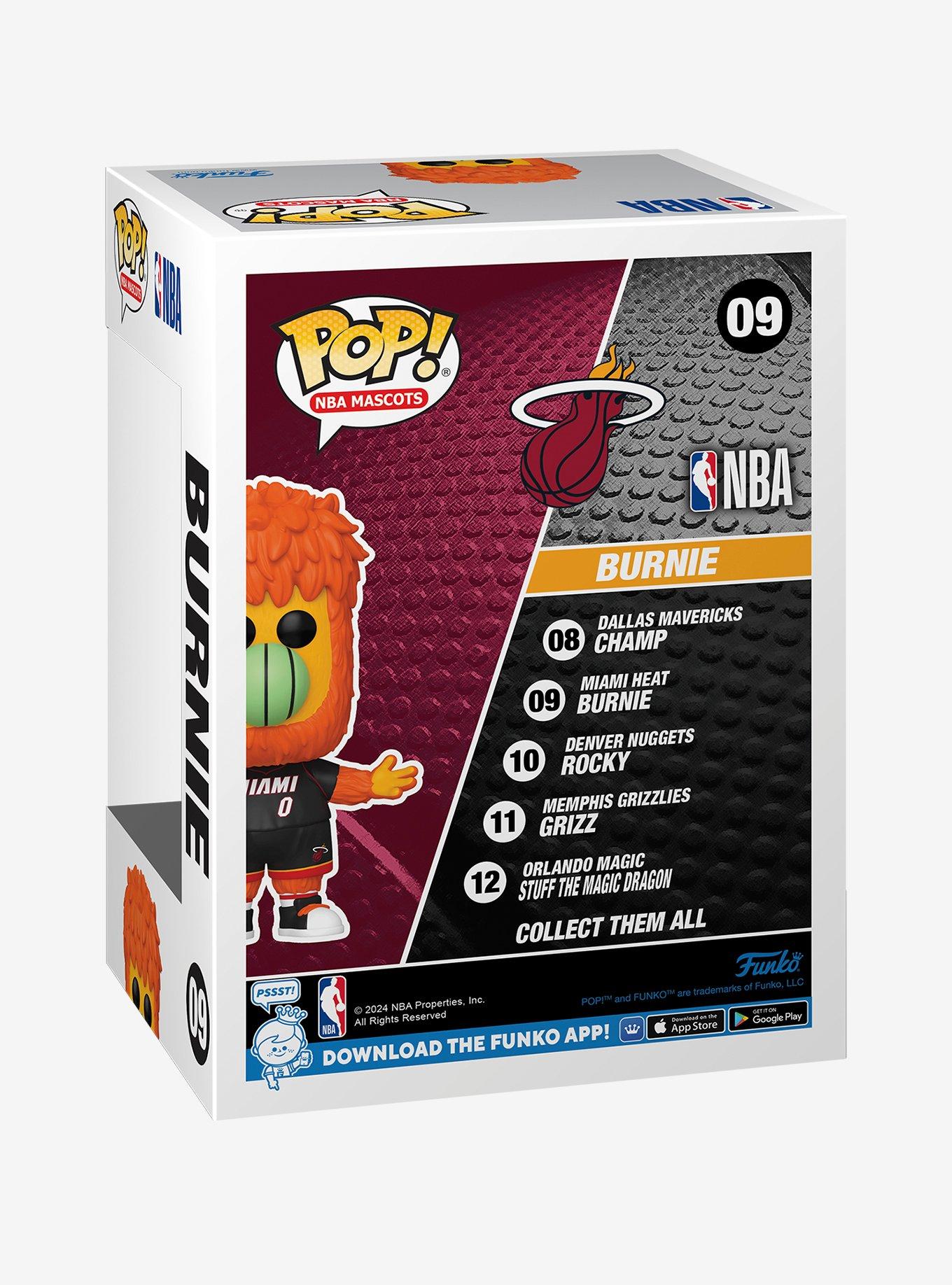 Funko Pop! NBA Mascots Miami Heat Burnie Vinyl Figure, , alternate