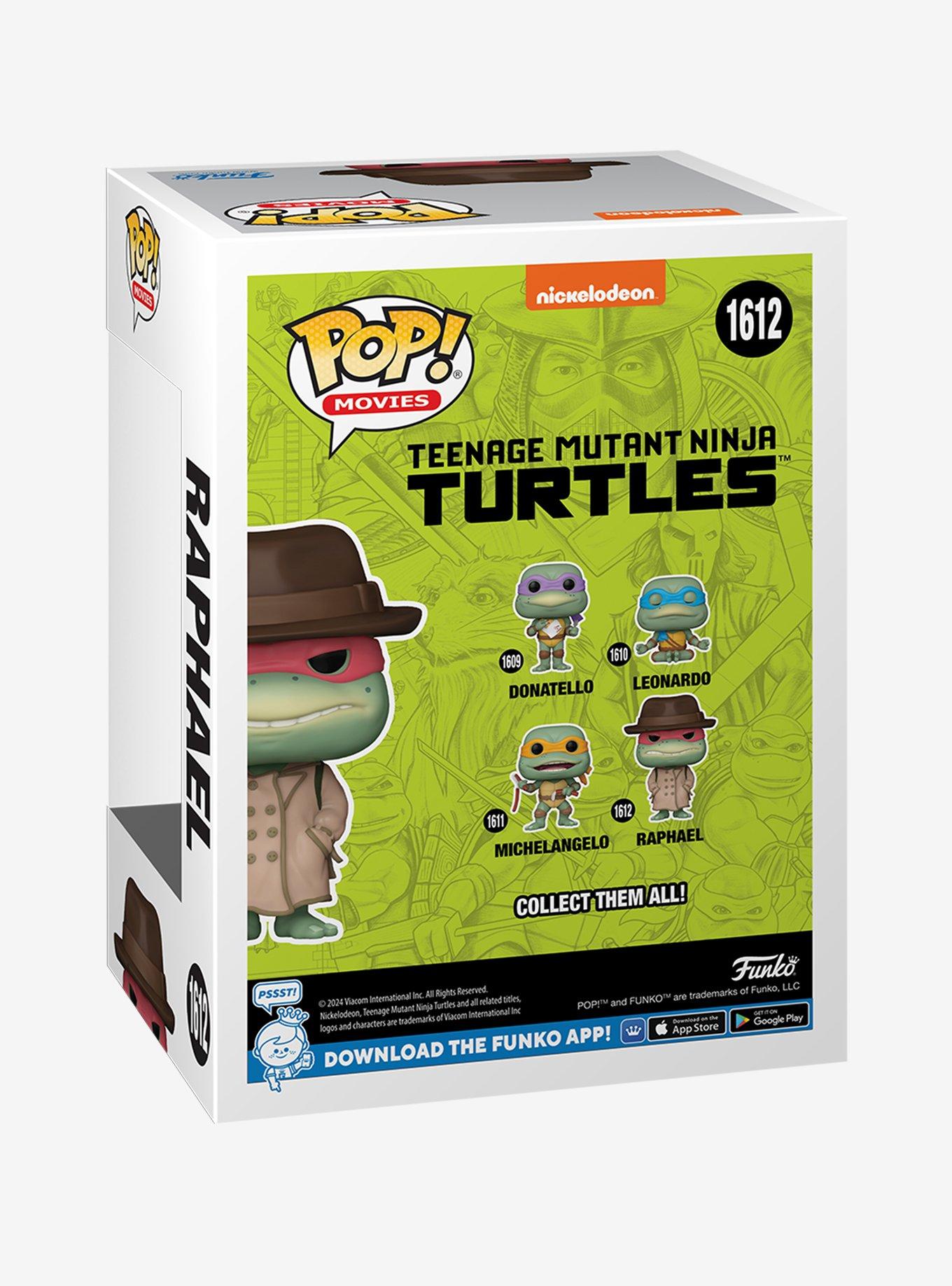 Funko Pop! Movies Nickelodeon Teenage Mutant Ninja Turtles Raphael Vinyl Figure, , alternate