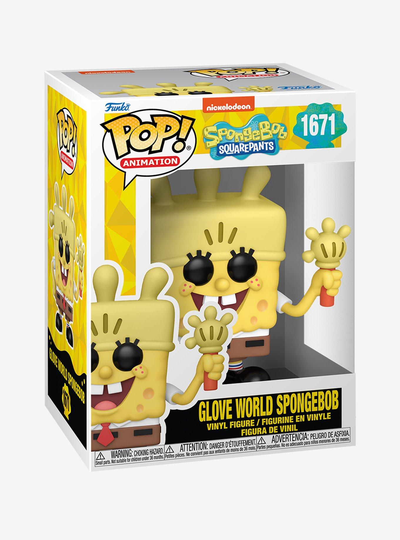 Funko Pop! Animation SpongeBob SquarePants Glove World SpongeBob Vinyl Figure, , alternate