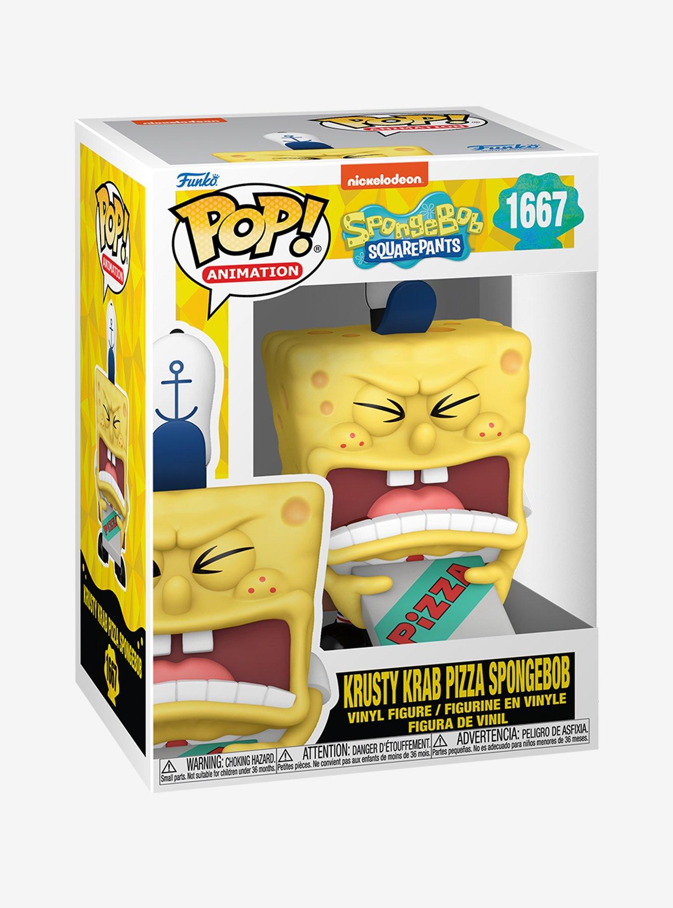 Funko Pop! Animation SpongeBob SquarePants Krusty Krab Pizza SpongeBob Vinyl Figure