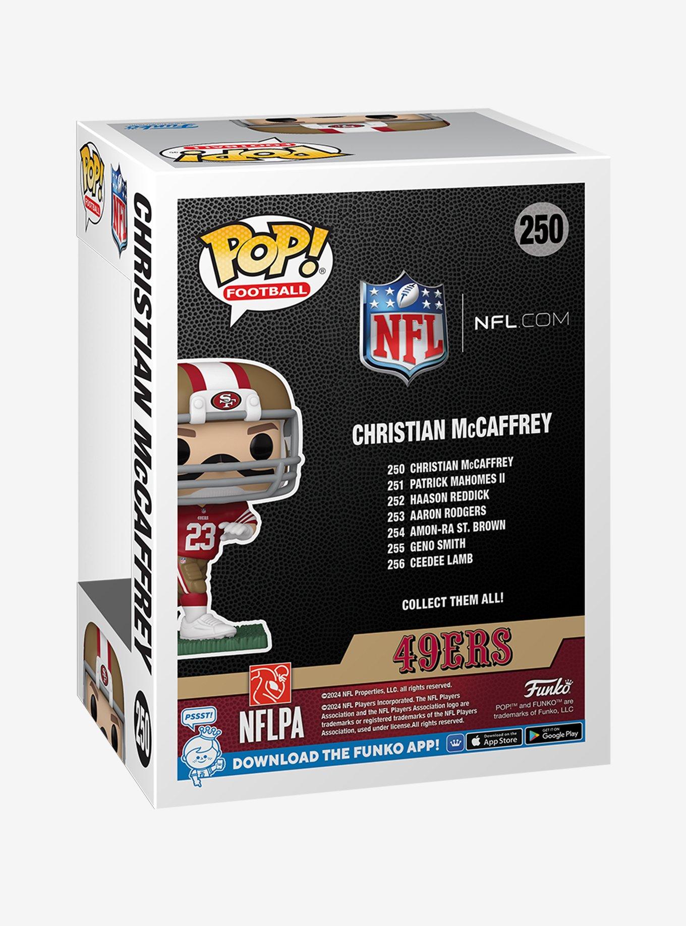 Funko Pop! Football San Francisco 49ers Christian McCaffrey Vinyl Figure