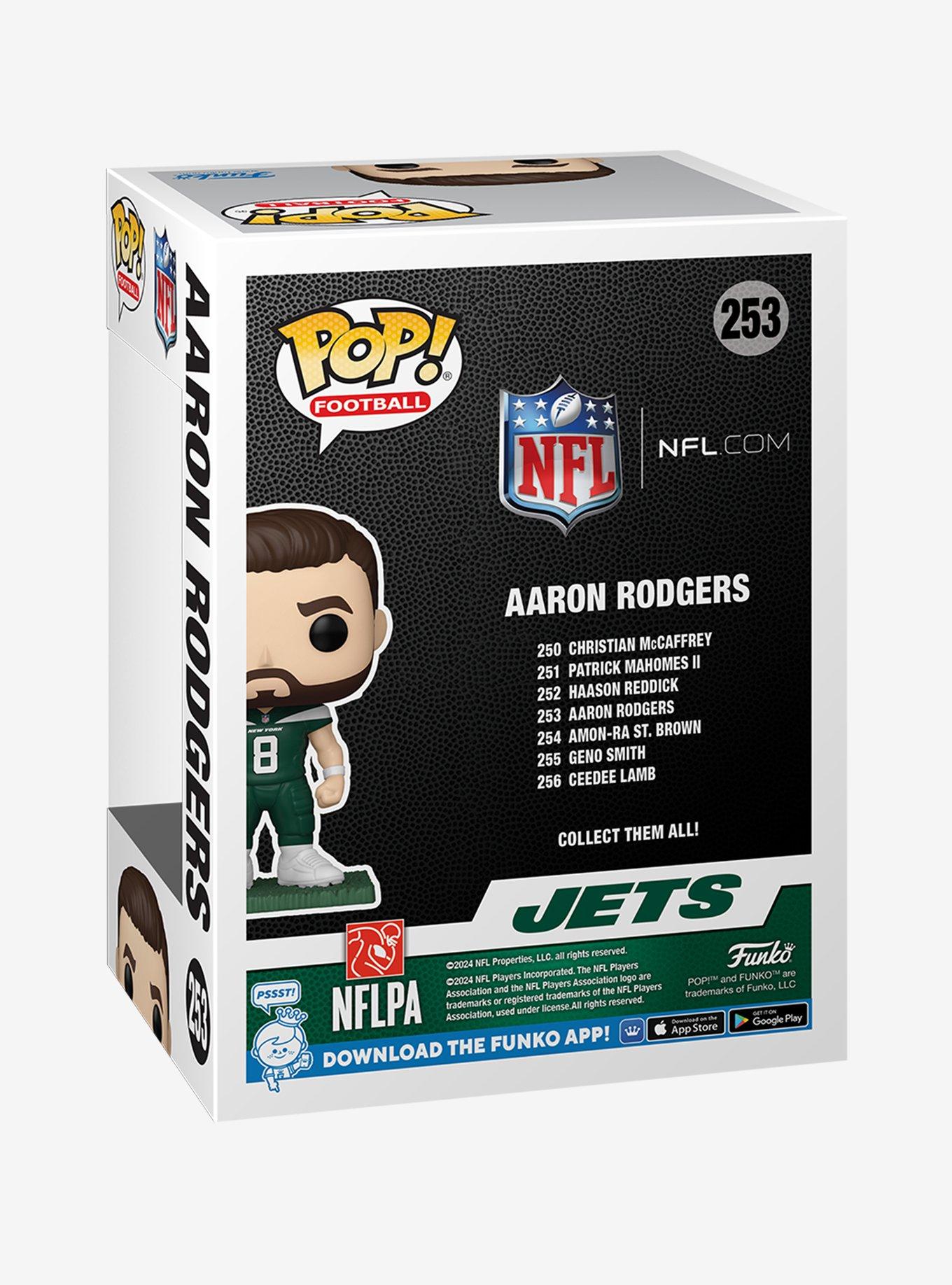 Funko Pop! Football New York Jets Aaron Rodgers Vinyl Figure, , alternate
