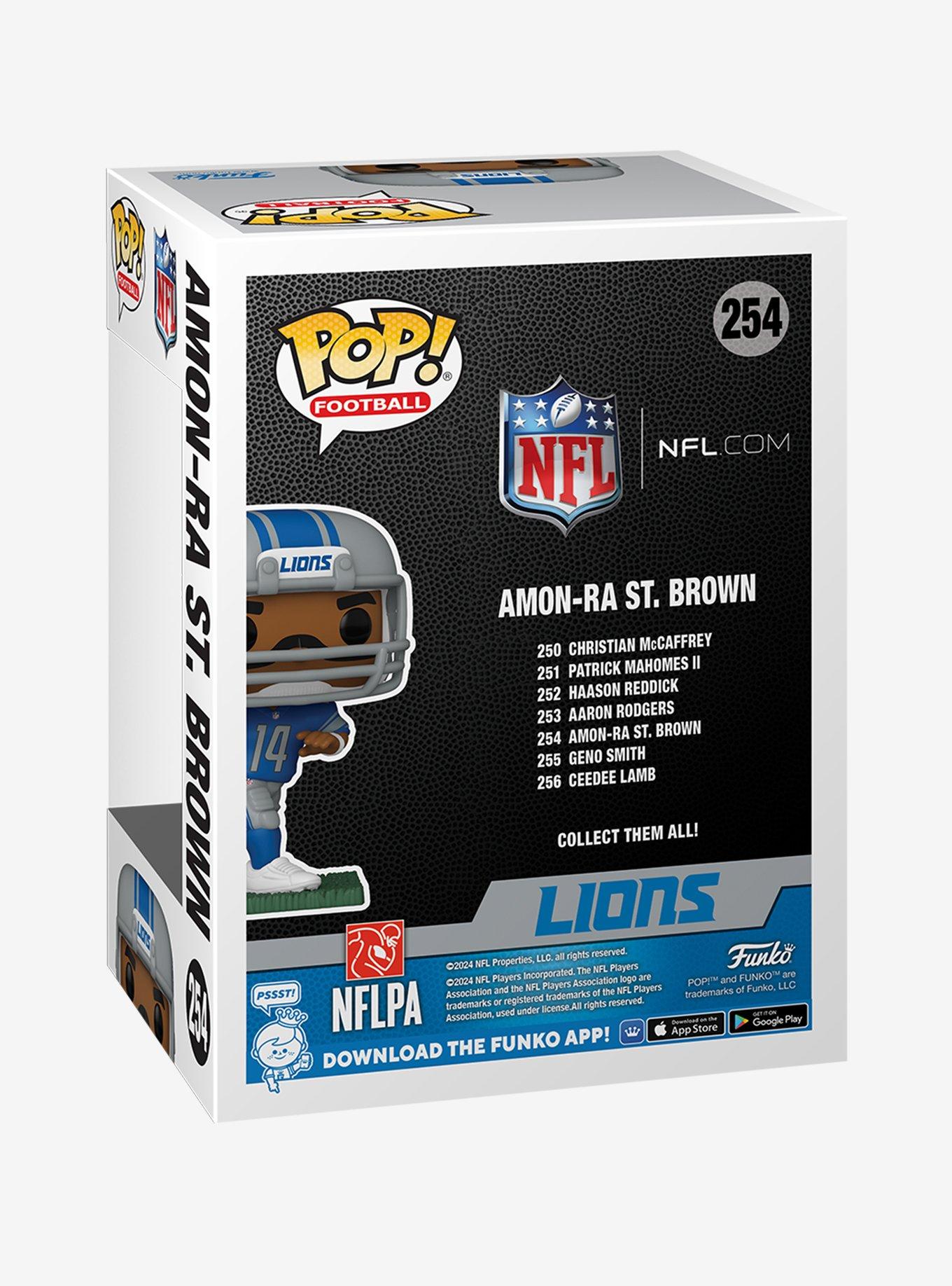 Funko Pop! Football Detroit Lions Amon-Ra St. Brown Vinyl Figure, , alternate