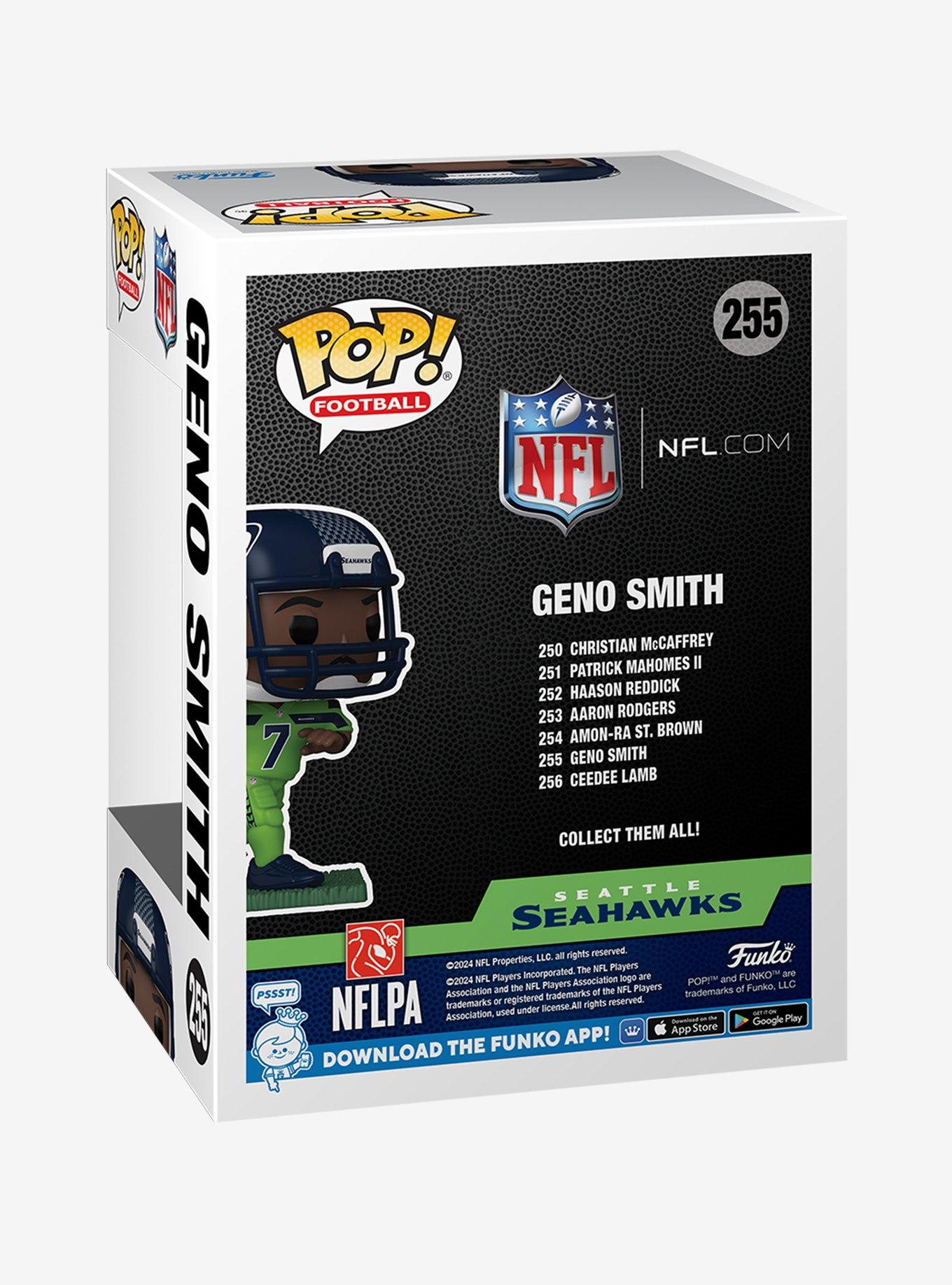 Funko Pop! Football Seattle Seahawks Geno Smith Vinyl Figure, , alternate