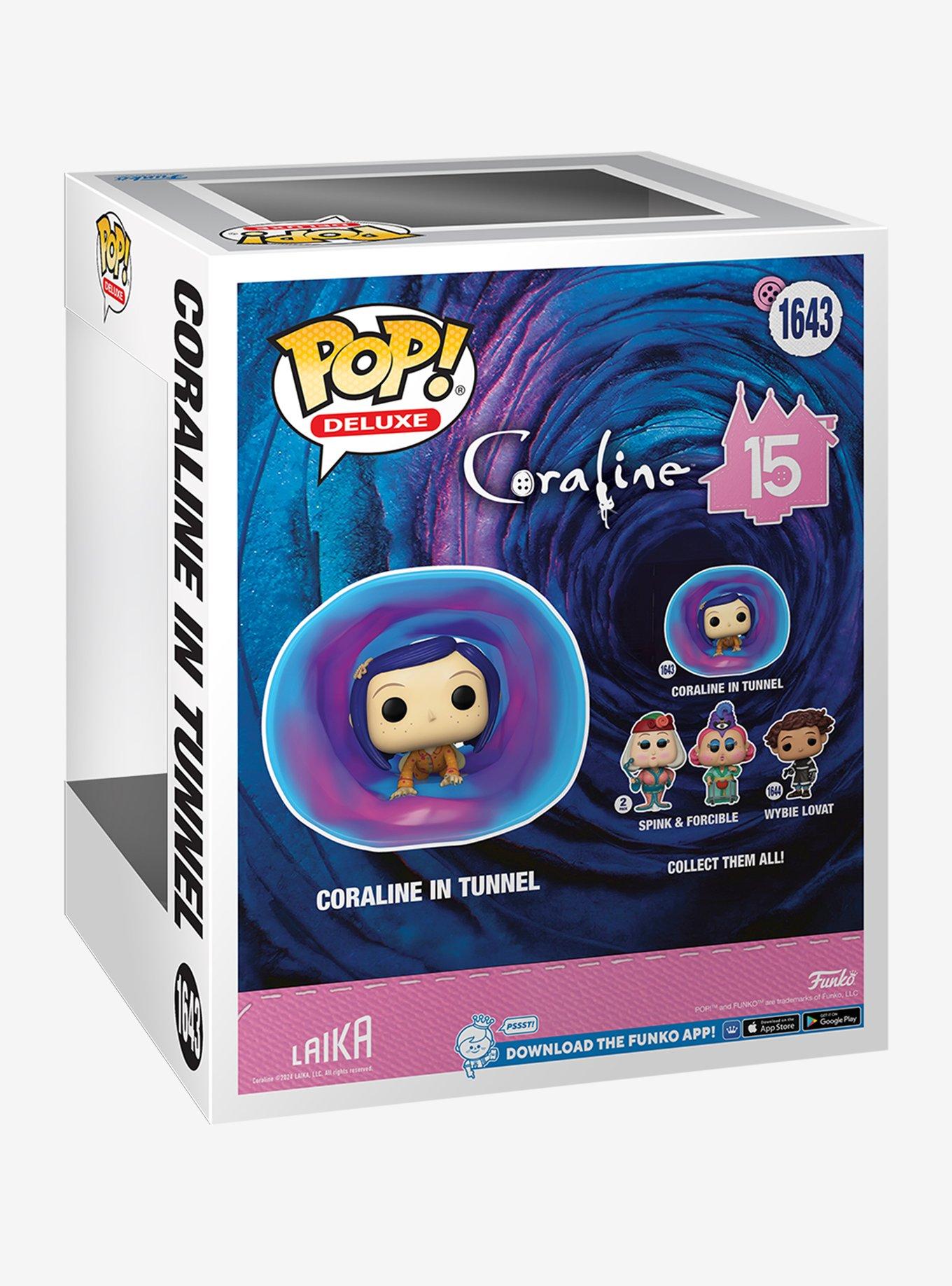 Funko Pop! Deluxe Coraline 15th Anniversary Coraline in Tunnel Vinyl Figure, , alternate