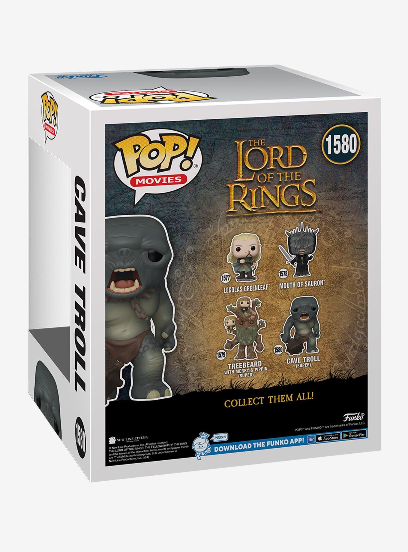 Funko Pop! Movies The Lord of the Rings Cave Troll Vinyl Figure, , alternate