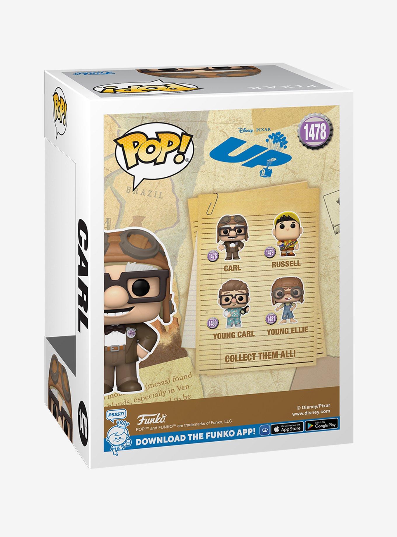 Funko Pop! Disney Pixar Up Carl Aviator Vinyl Figure