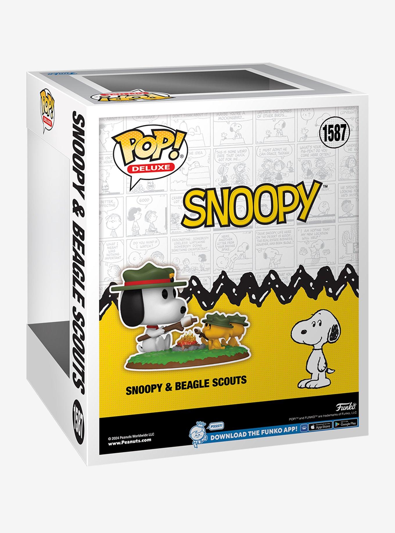 Funko Pop! Deluxe Peanuts Snoopy & Beagle Scouts Vinyl Figure, , alternate