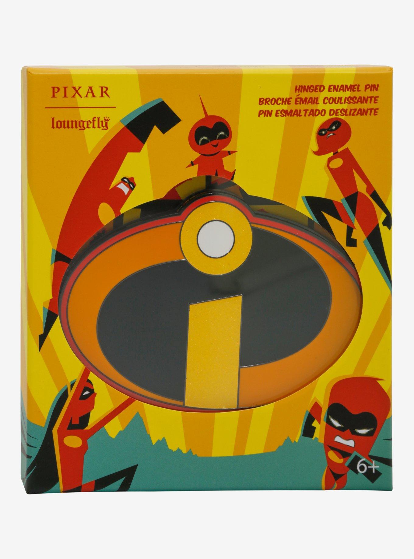 Loungefly Disney Pixar The Incredibles 20th Anniversary Limited Edition Enamel Pin, , alternate