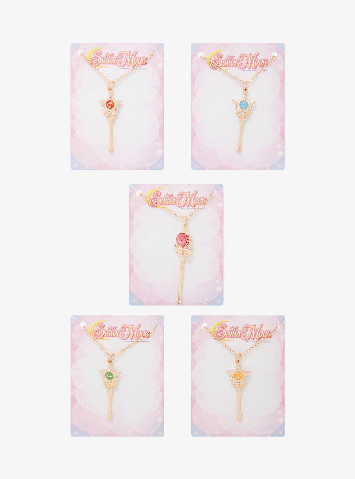 Sailor Moon Wand Blind Box Necklace — BoxLunch Exclusive, , hi-res