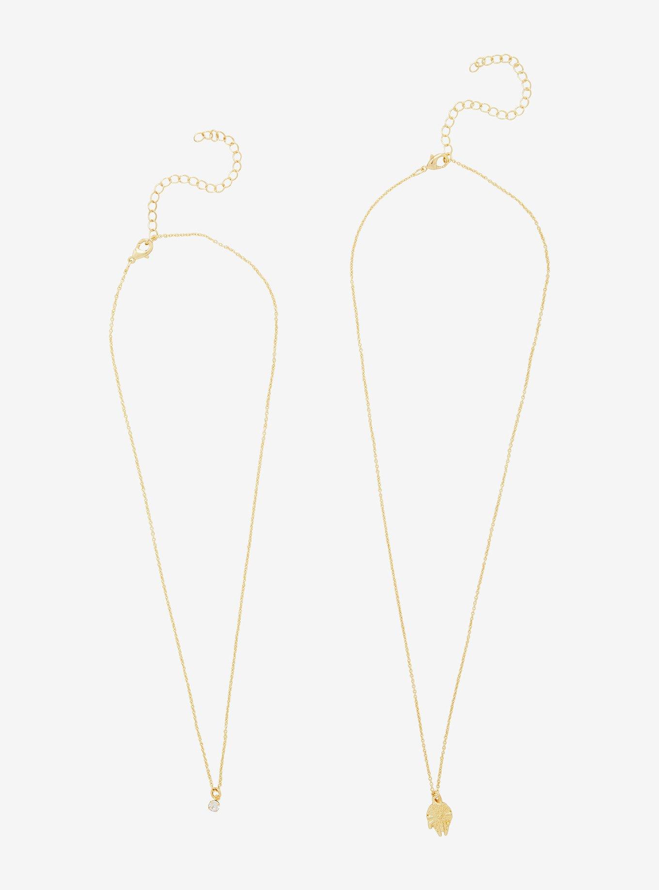 Star Wars Millennium Falcon Layered Necklace Set &mdash; BoxLunch Exclusive, , alternate