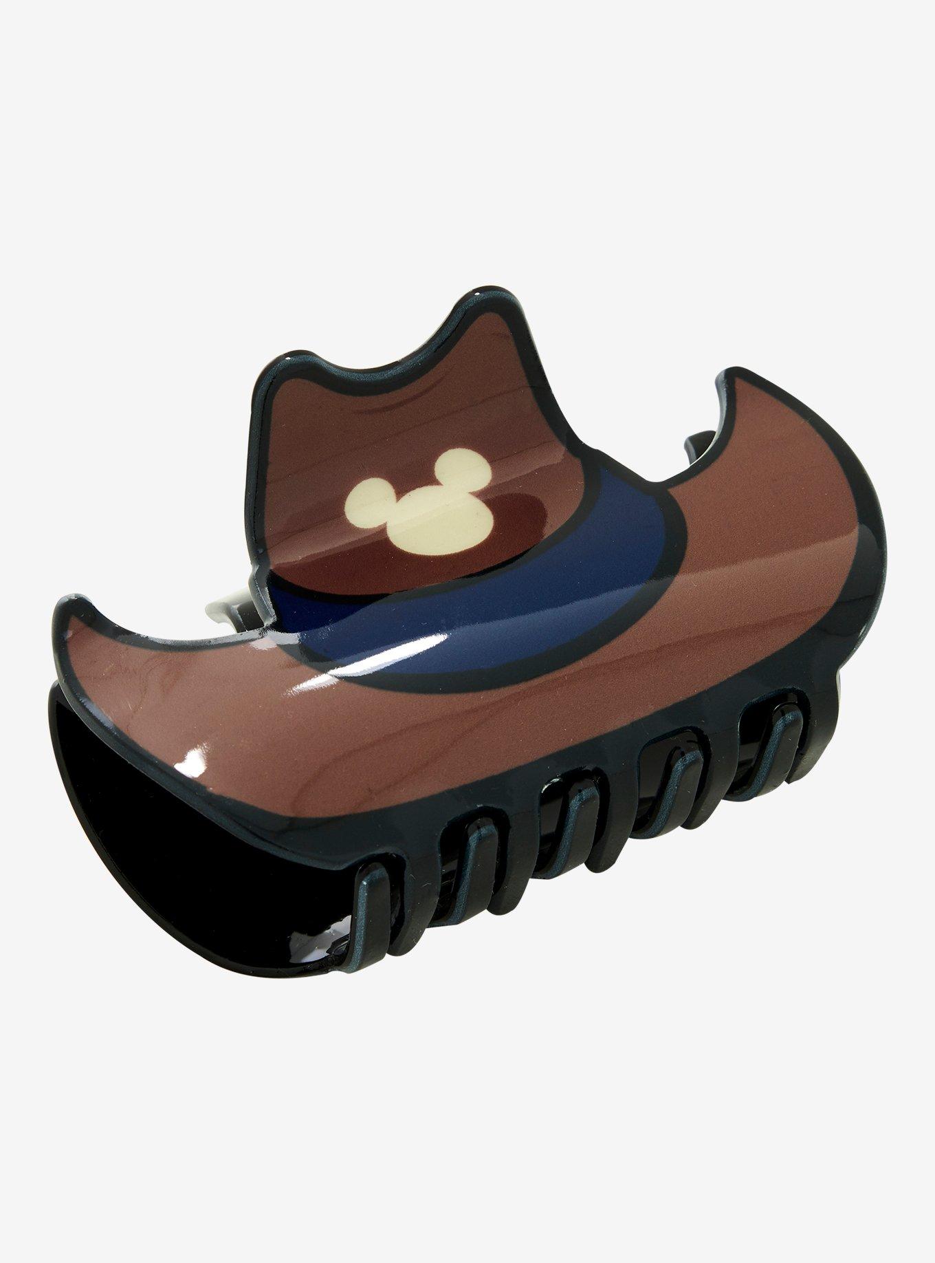 Disney Mickey Mouse Cowboy Hat Figural Claw Clip — BoxLunch Exclusive, , alternate