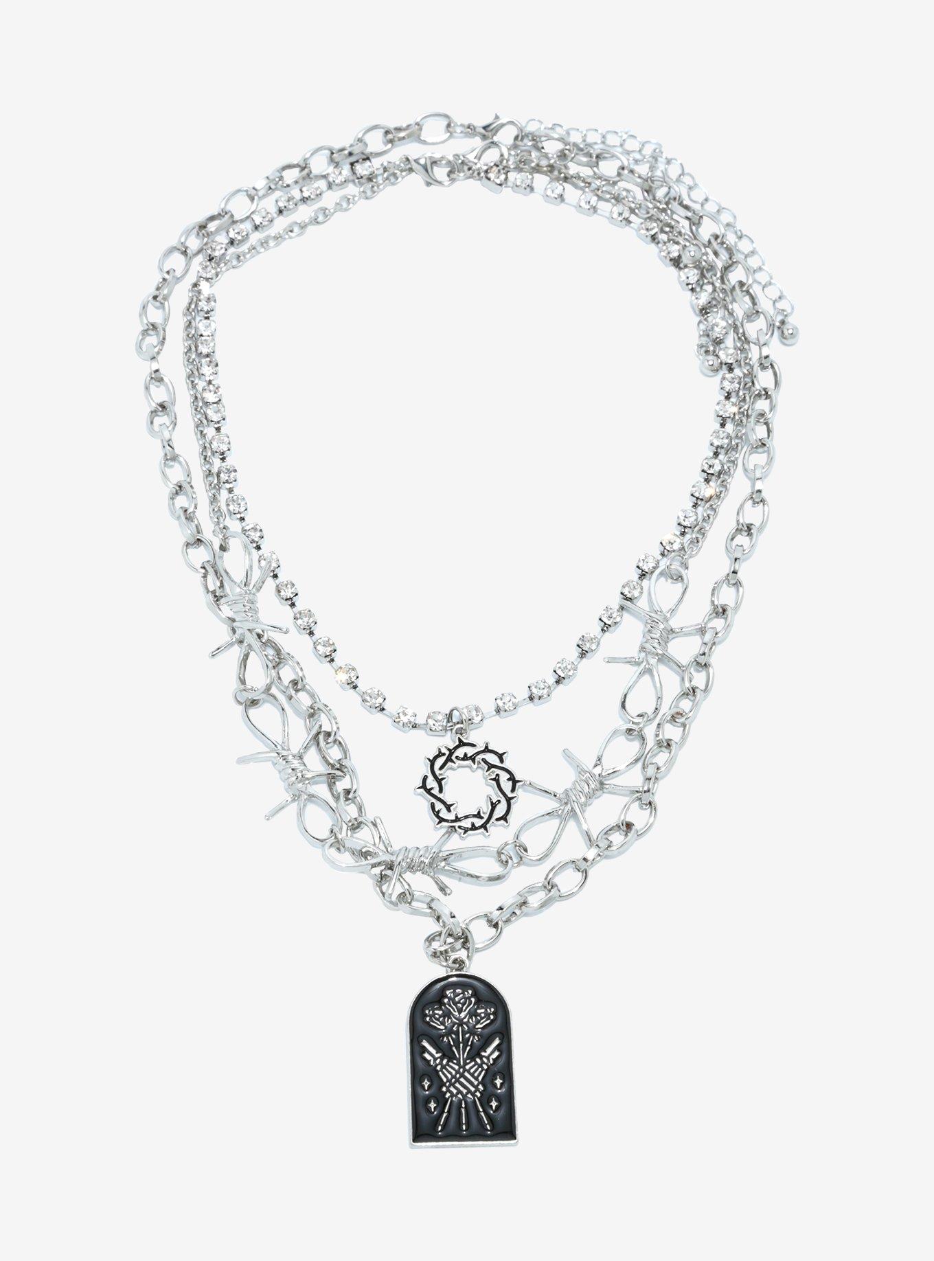 Bad Omens Icon Necklace Set, , hi-res