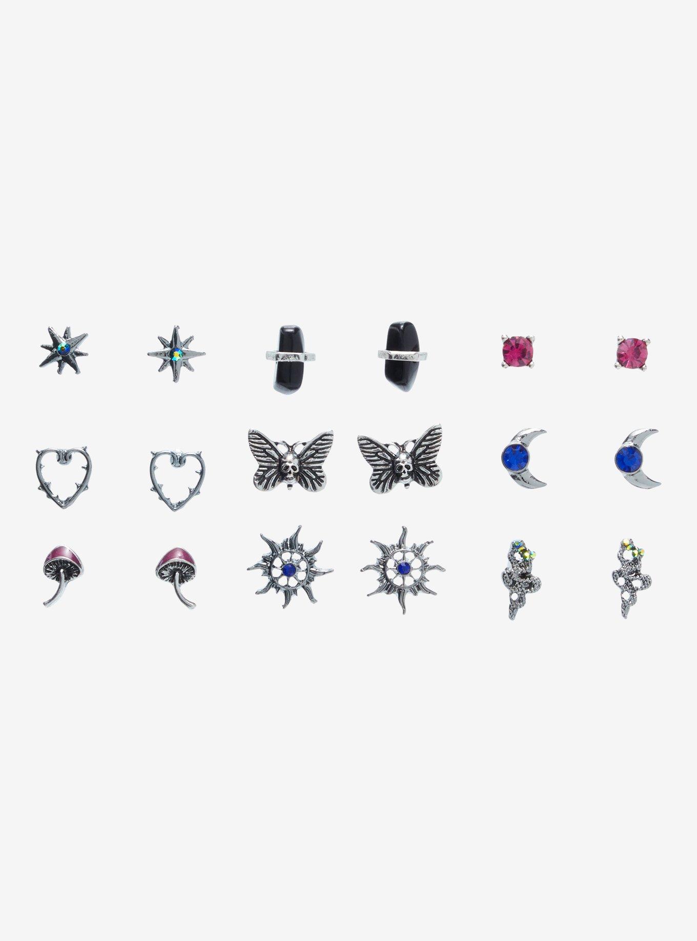 Cosmic Aura Witchy Celestial Creature Earring Set