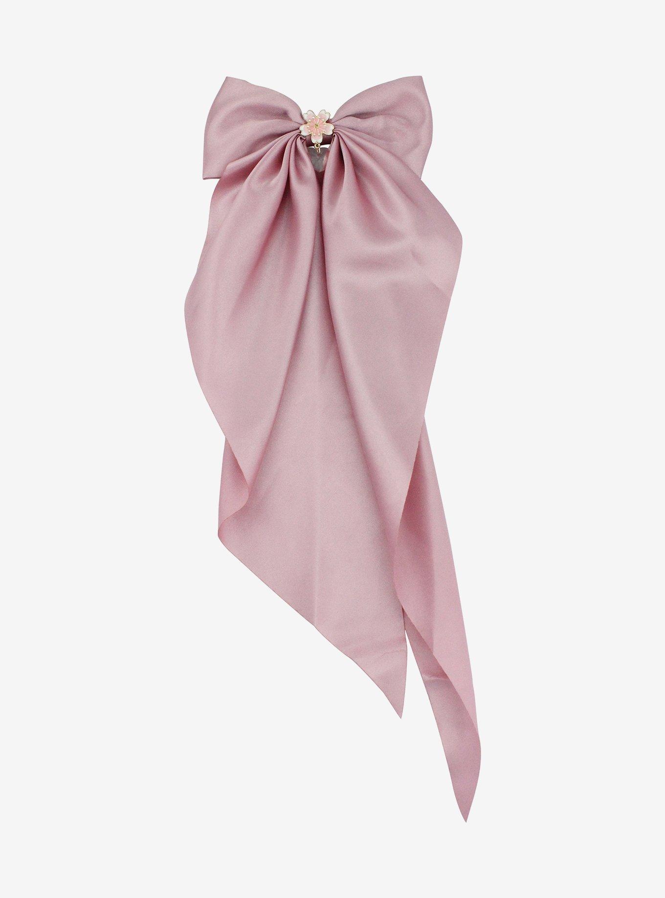 Sweet Society Pink Sakura Charm Hair Bow, , alternate