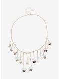 Thorn & Fable Dangling Butterfly Necklace, , alternate