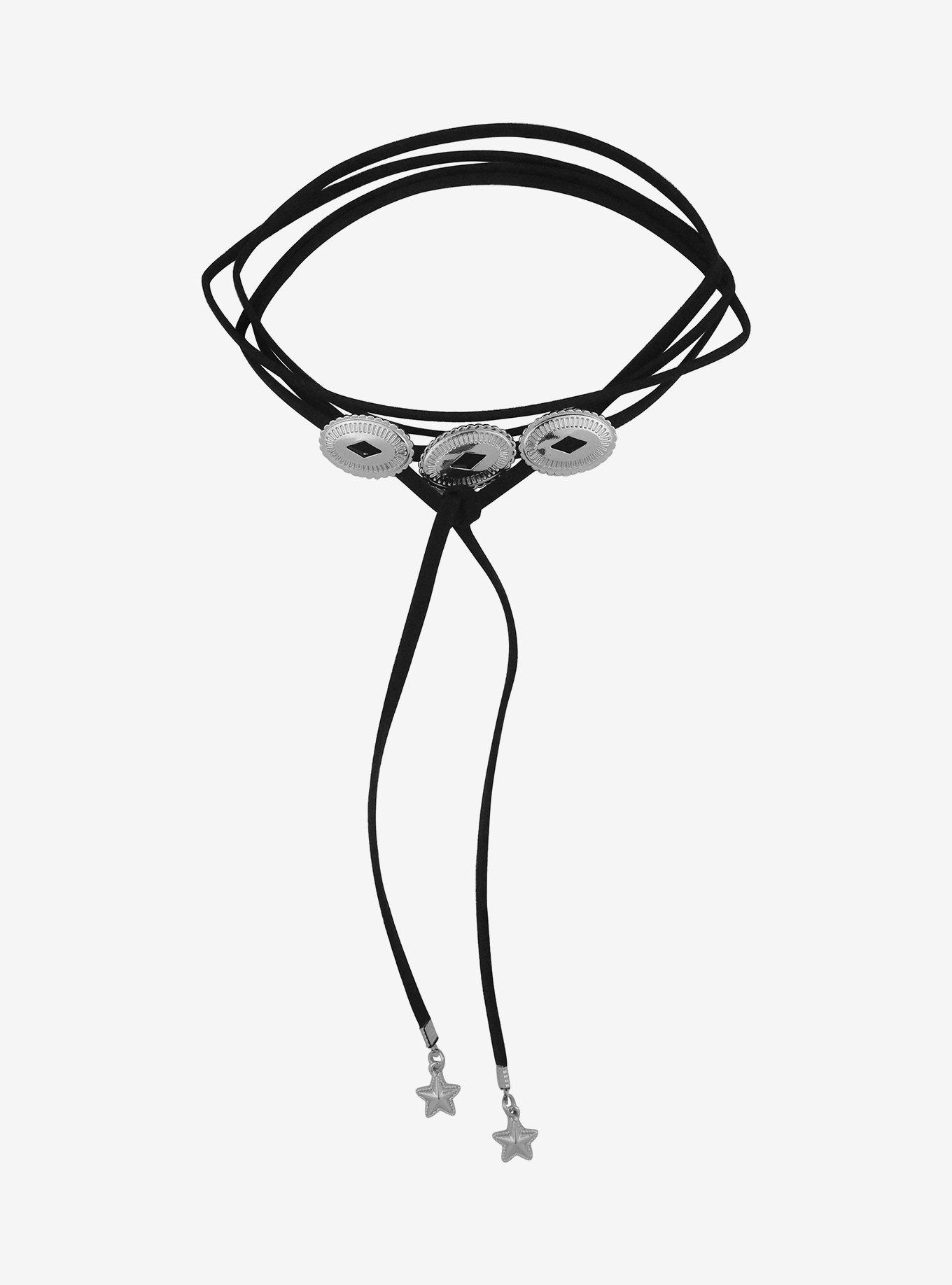 Social Collision Wrap Western Choker, , alternate