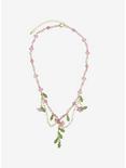 Thorn & Fable Sakura Falling Leaves Necklace, , alternate