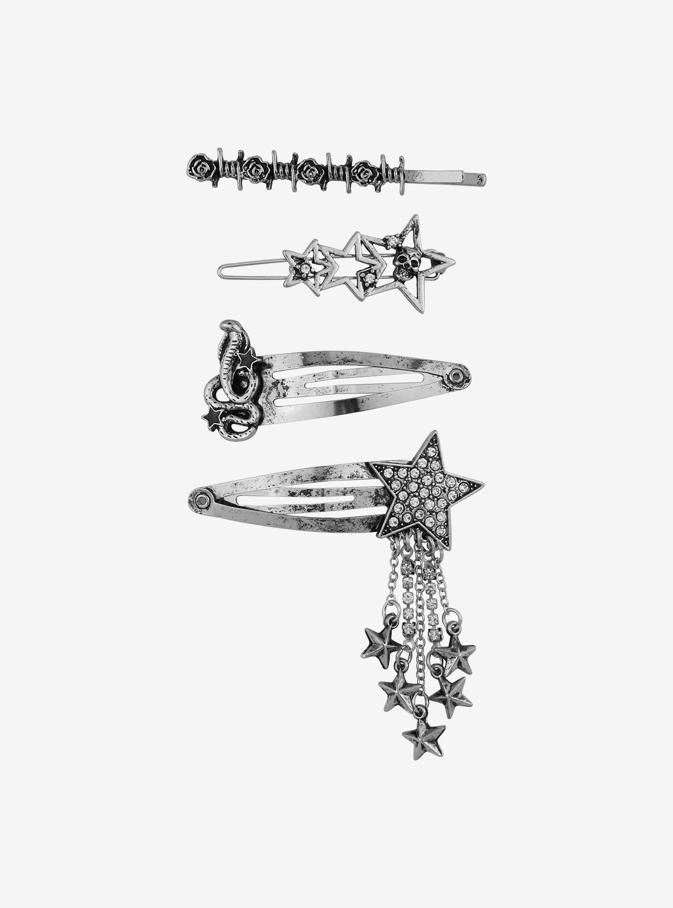 Social Collision Western Cowgirl Hair Clip Set, , alternate