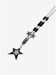 Social Collision Black Star Bead Necklace, , alternate