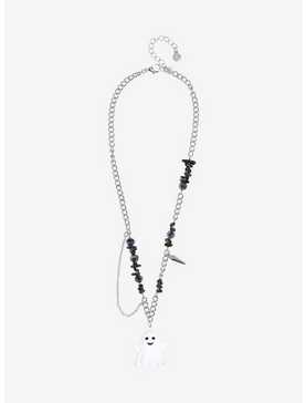Thorn & Fable Ghost Spike Bead Necklace, , hi-res